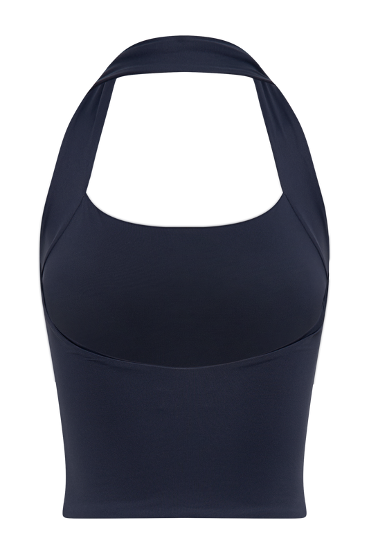 Renee Halter Top - Navy