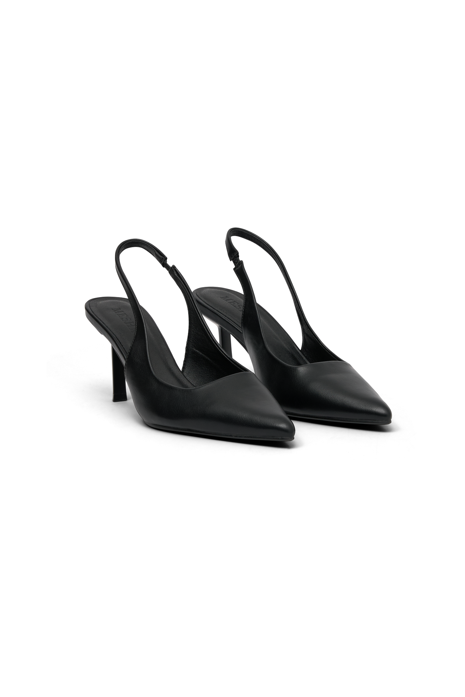 Dasha Sling Back Heels - Black #2