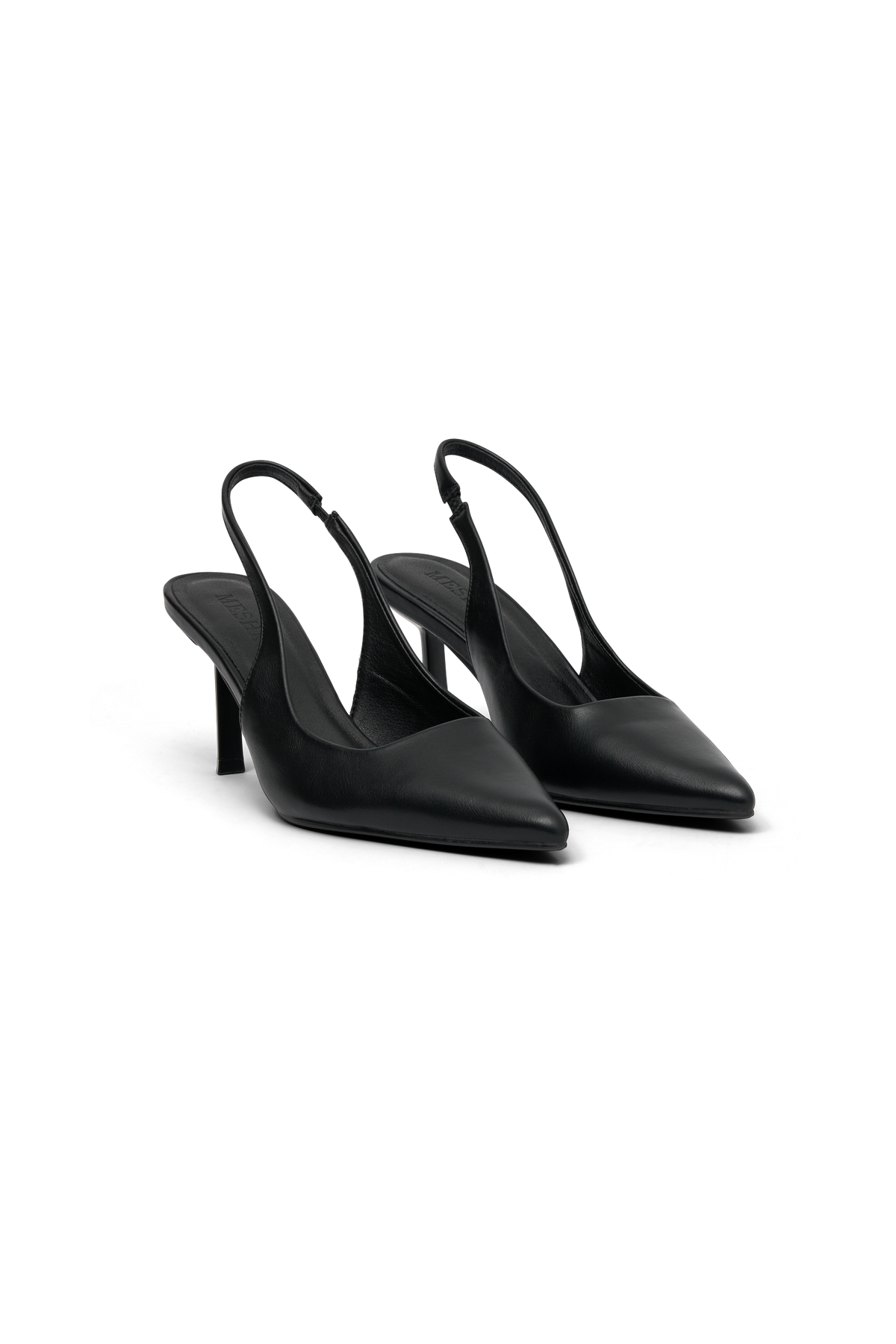 Dasha Sling Back Heels - Black #2