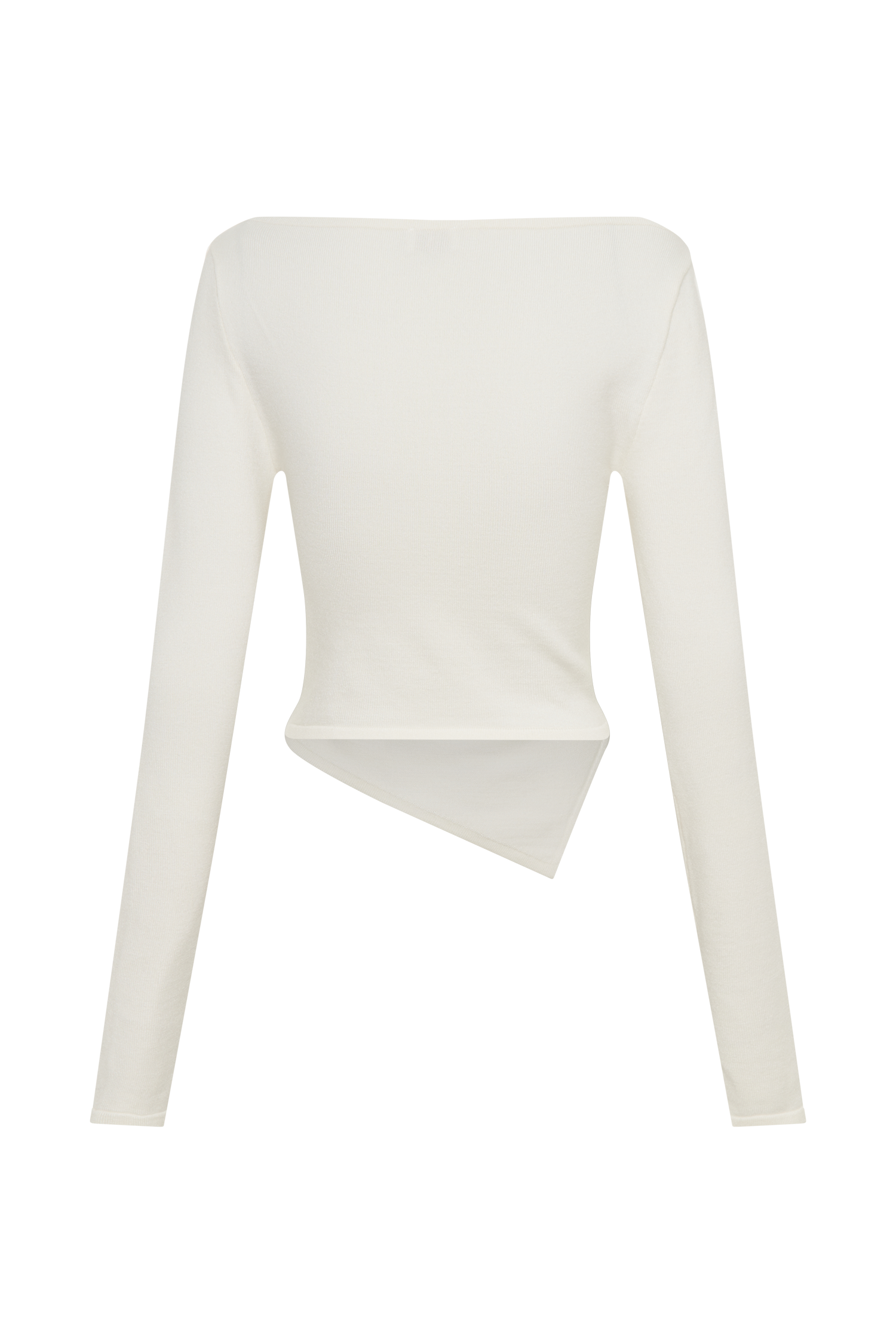 Karlie Off Shoulder Knit Top - Ivory #9