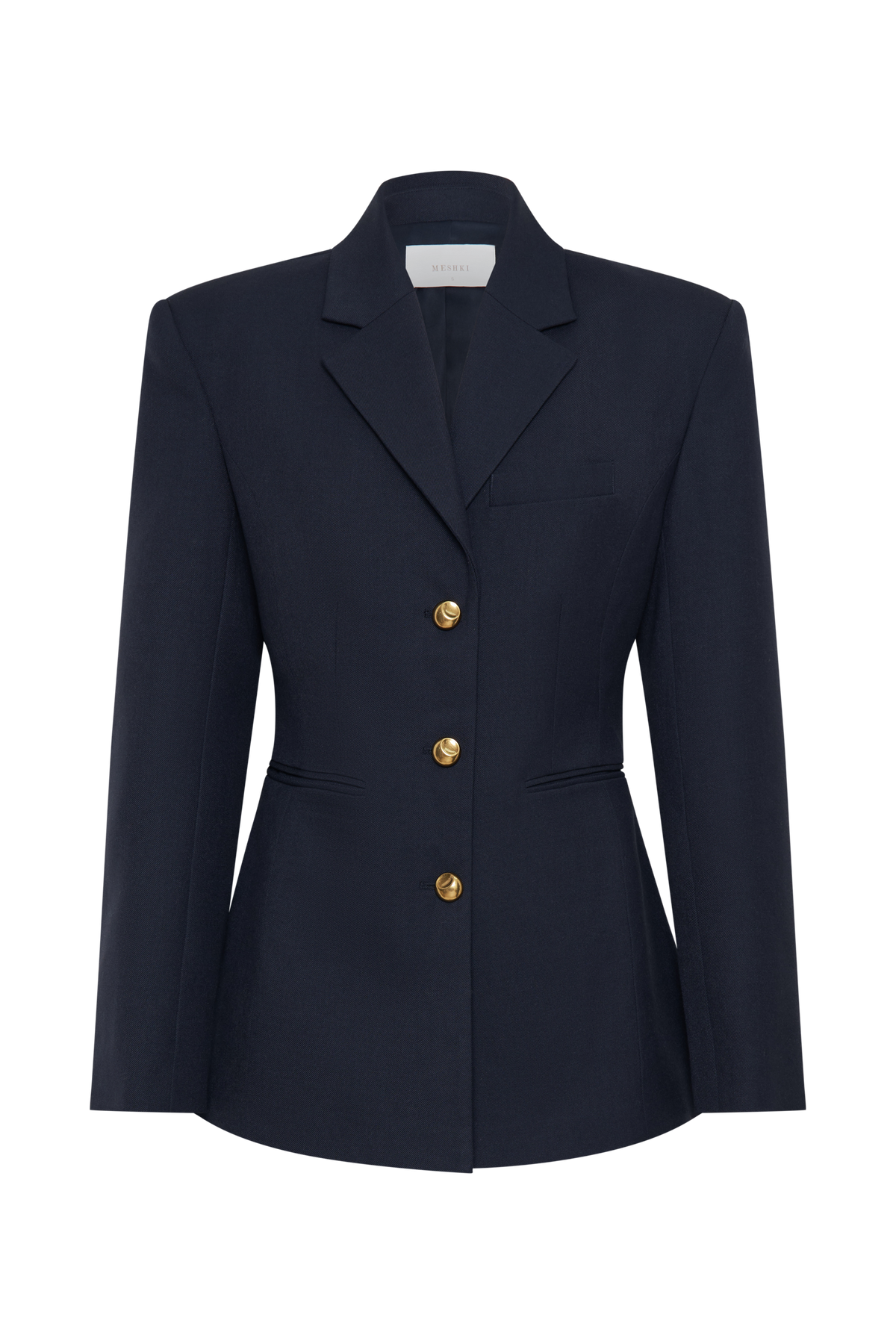 Bellamy Cinched Blazer - Dark Navy #9
