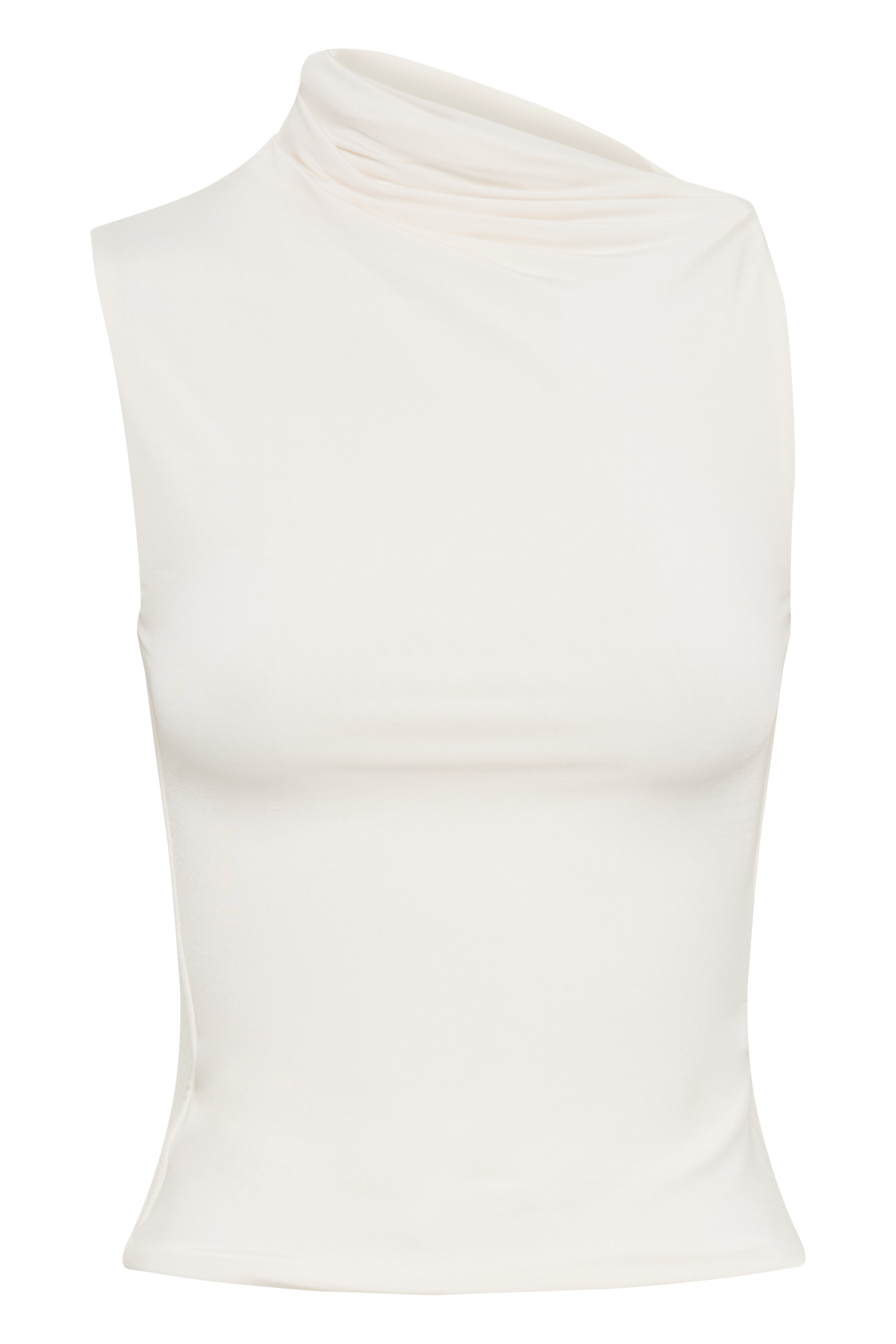Hadleigh Sleeveless Slinky Top - Ivory #9