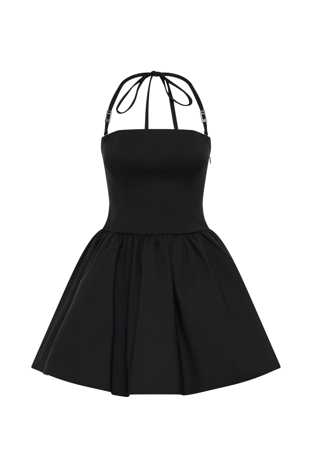 Ruby Halter Mini Dress - Black #9