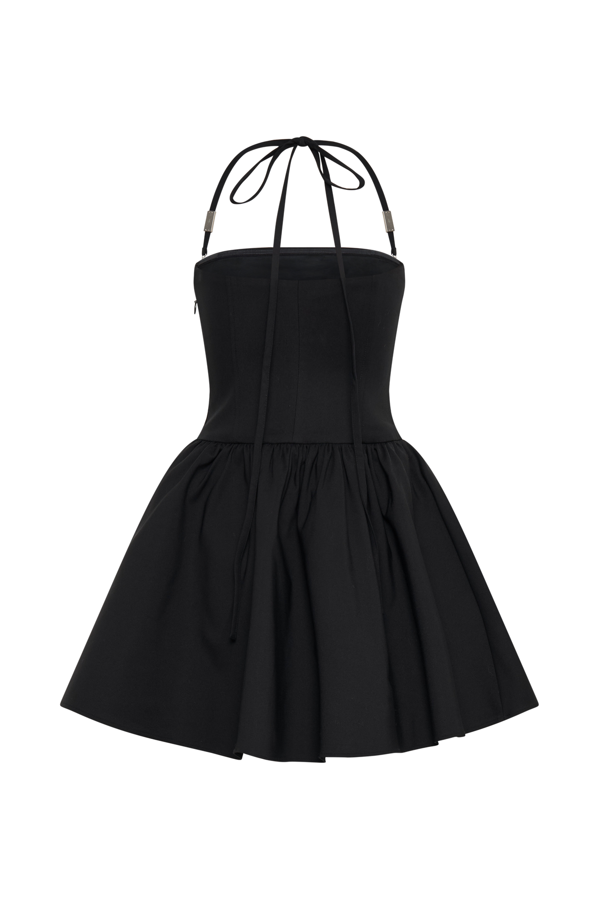 Ruby Halter Mini Dress - Black #8