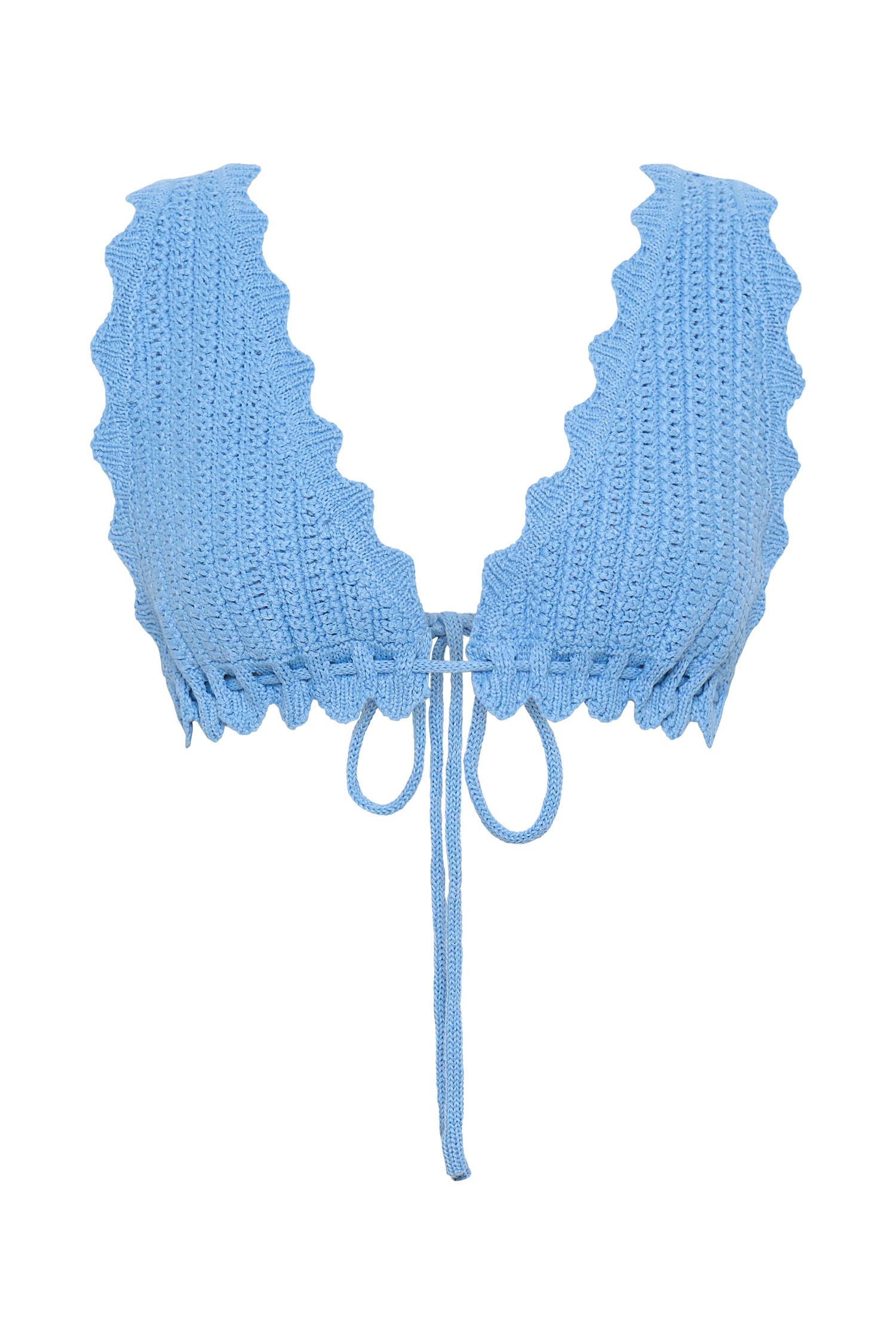 Jadia Crochet Bralette - Cornflower Blue #9