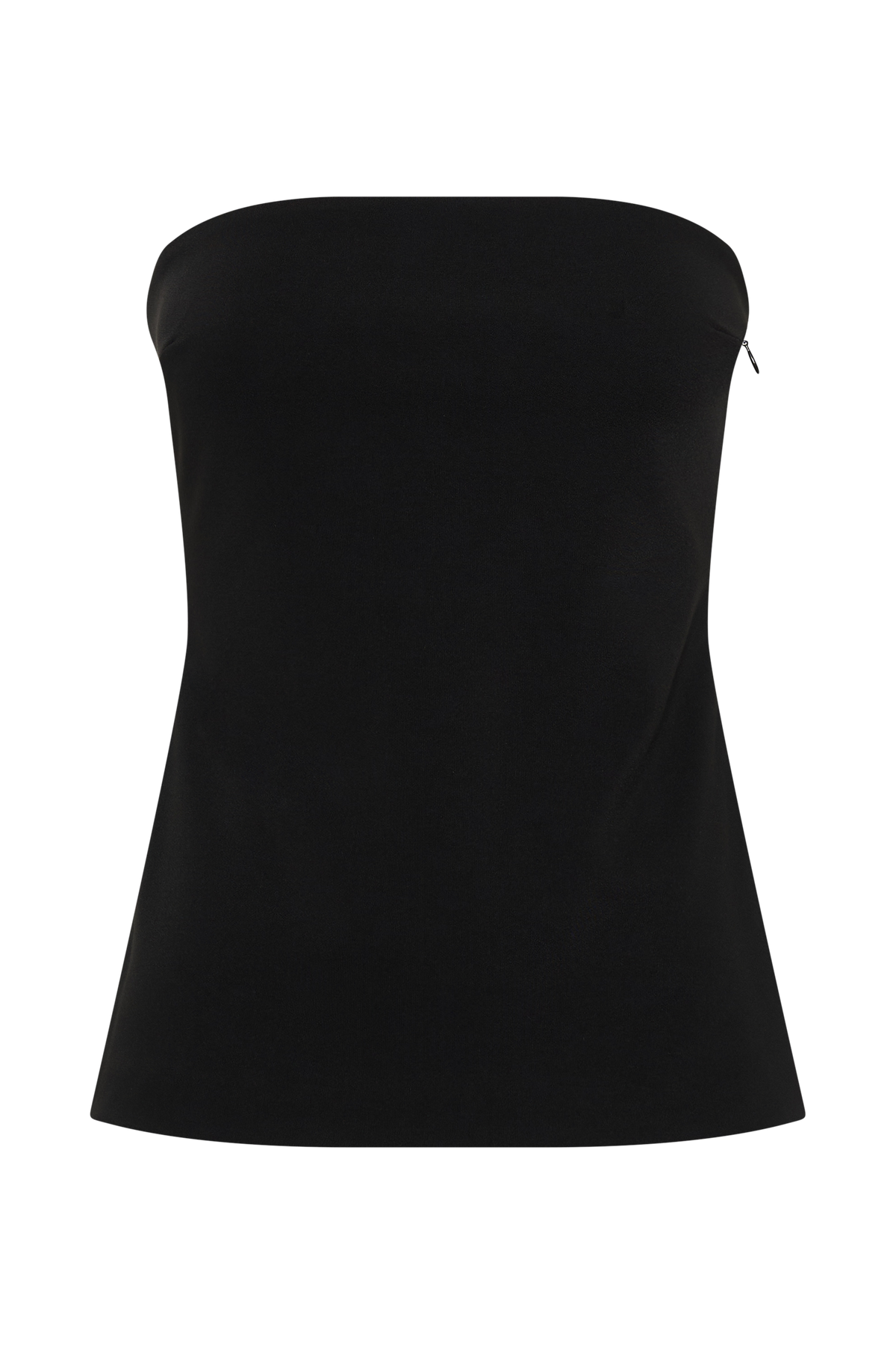 Antonia Strapless Cut Out Top - Black #8