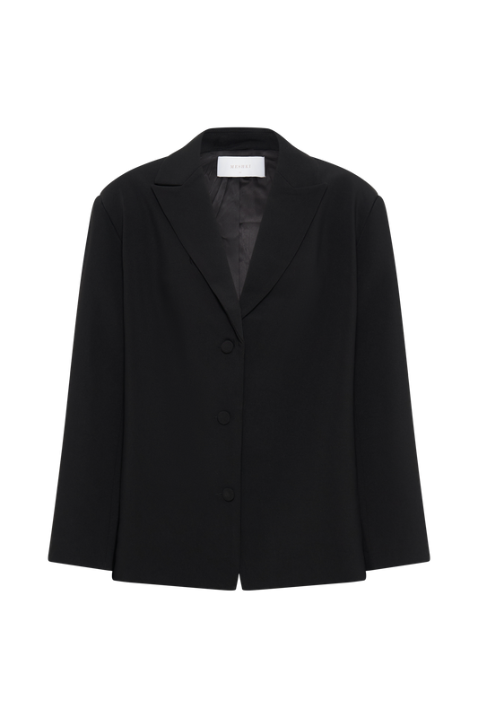 Addie Suiting Blazer - Black