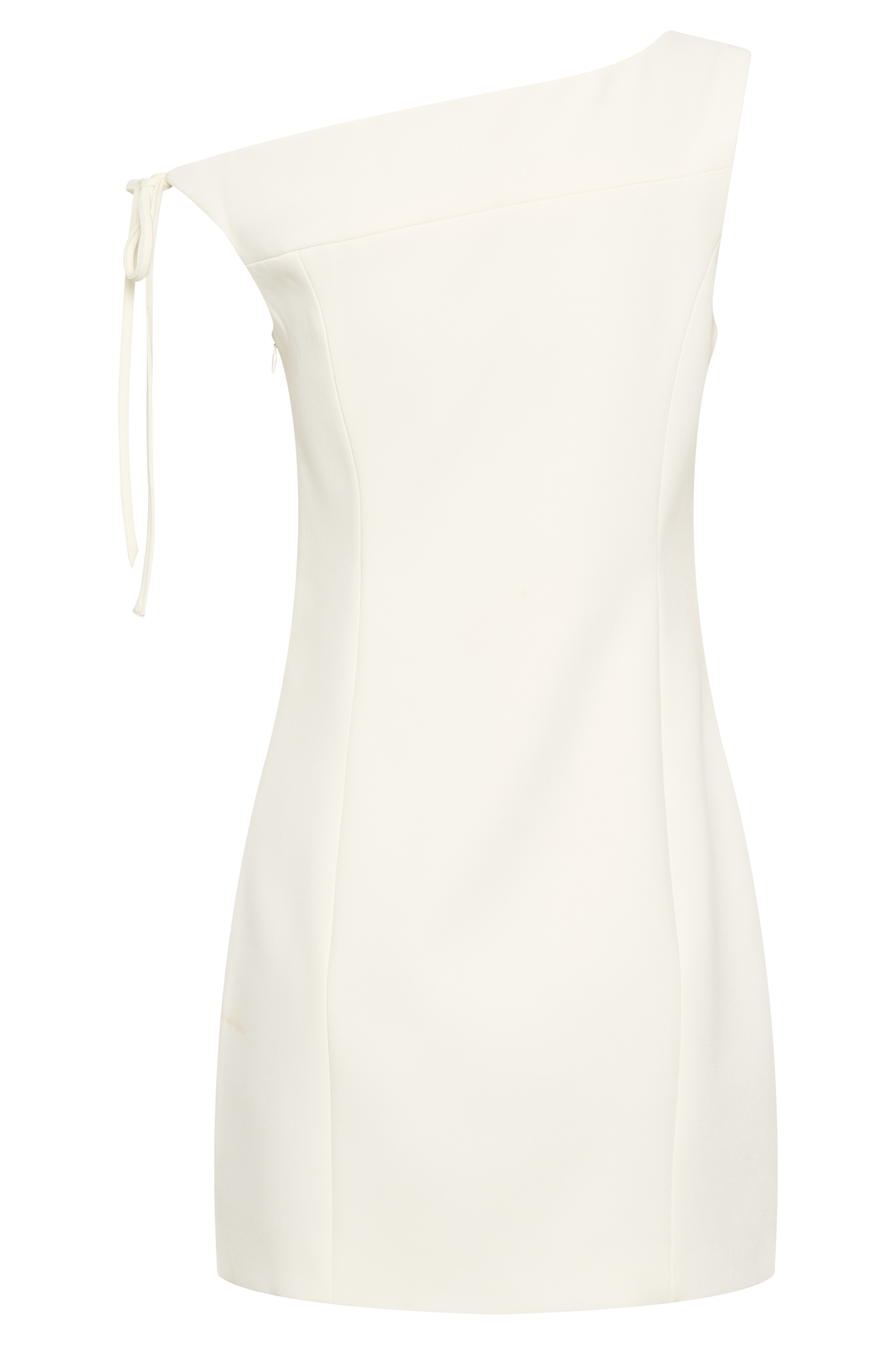 Baker Suiting Off Shoulder Dress - Ivory #8