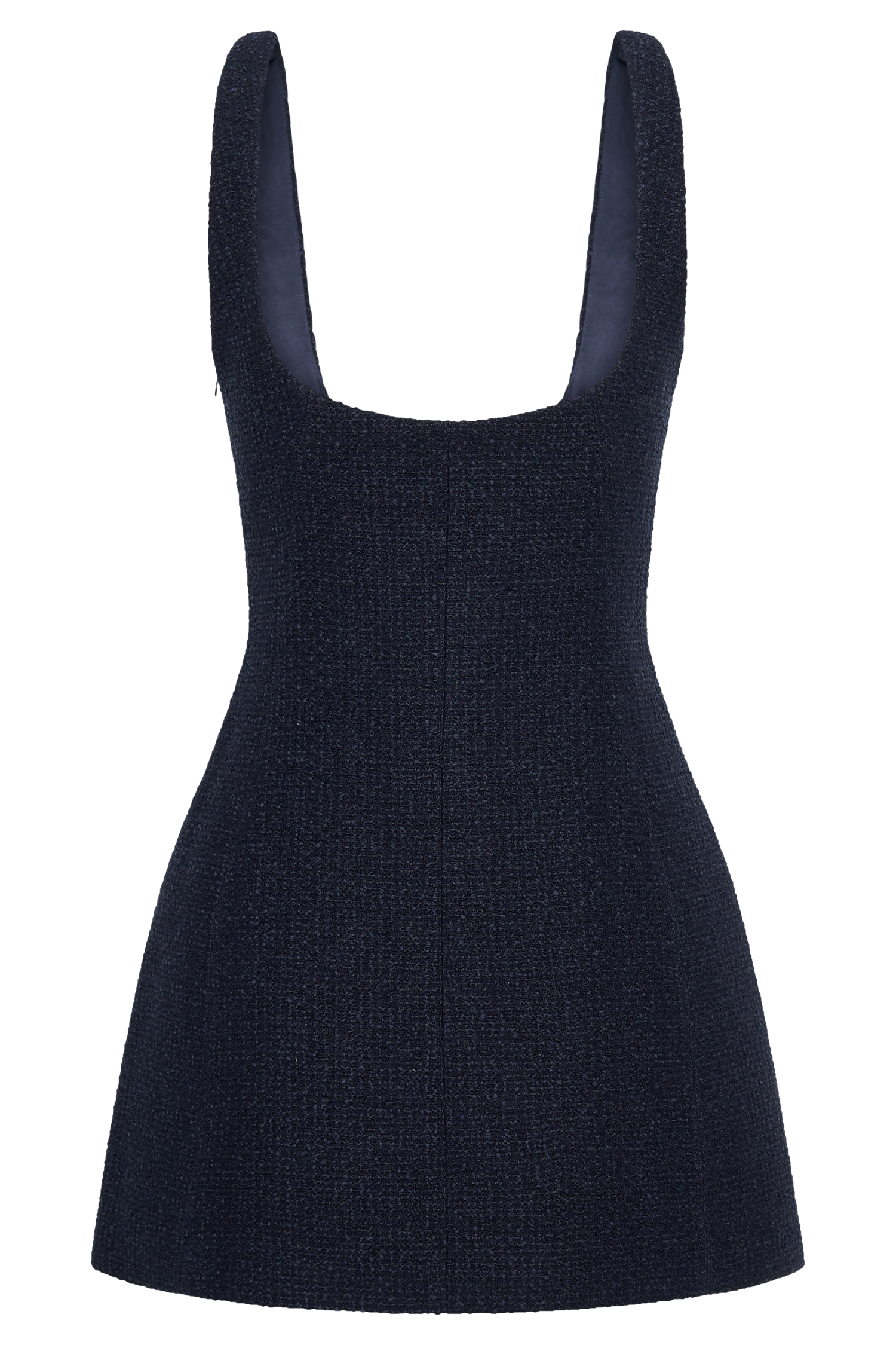 Beth Boucle Mini Dress - Navy #5