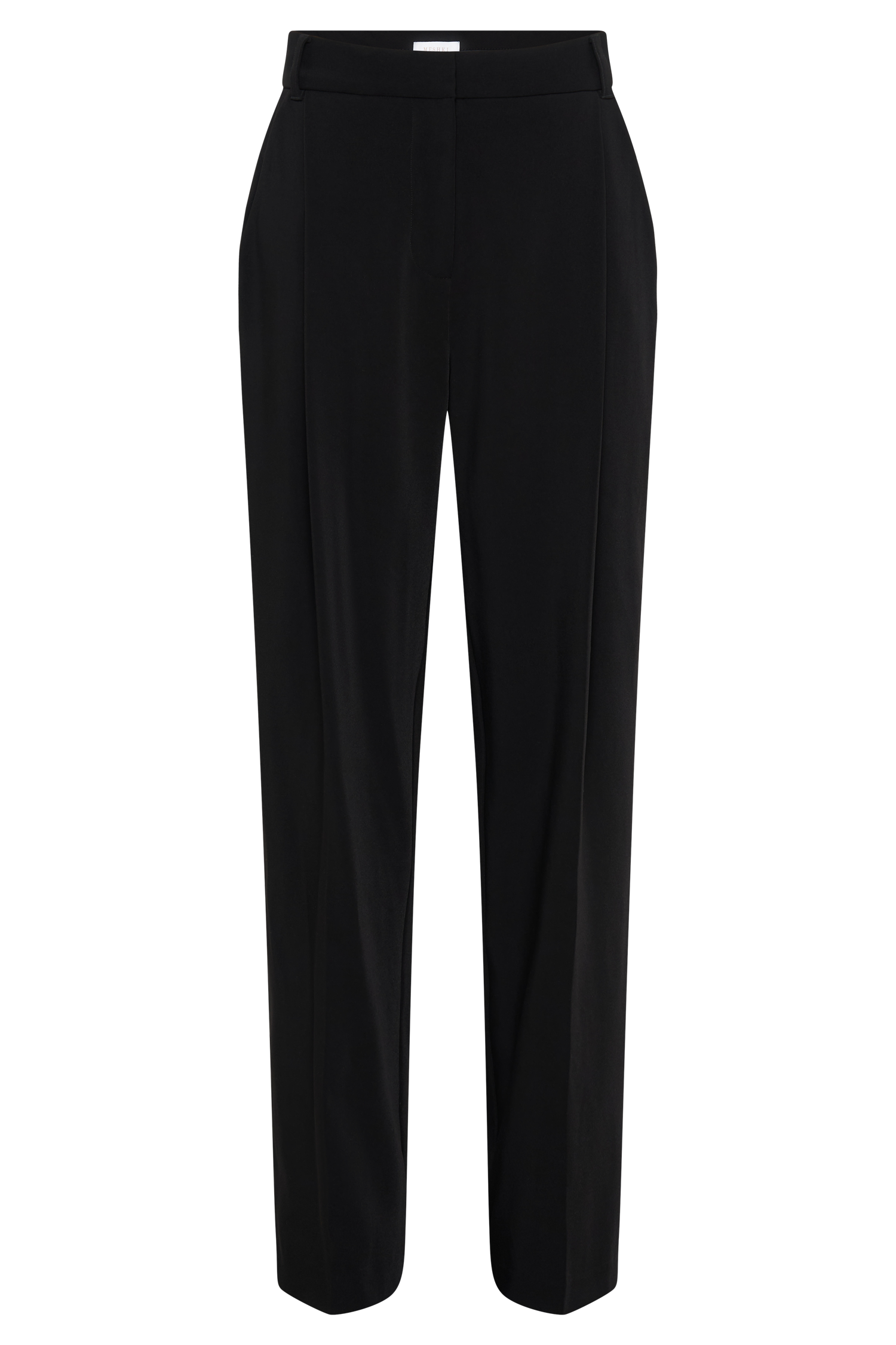 Amelie Suiting Straight Leg Pants - Black #11