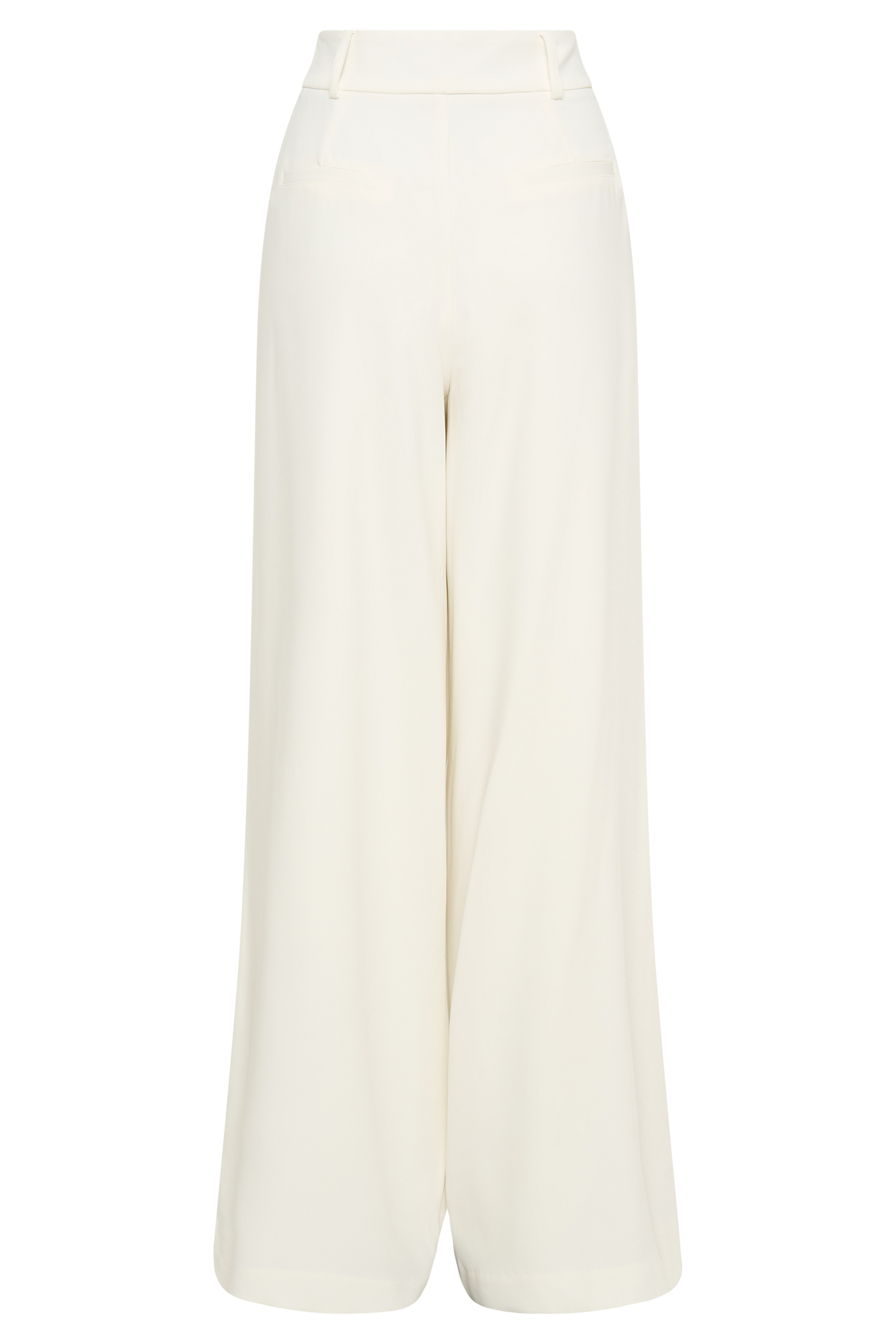 Jacqueline Pleated Wide Leg Pants - Ivory