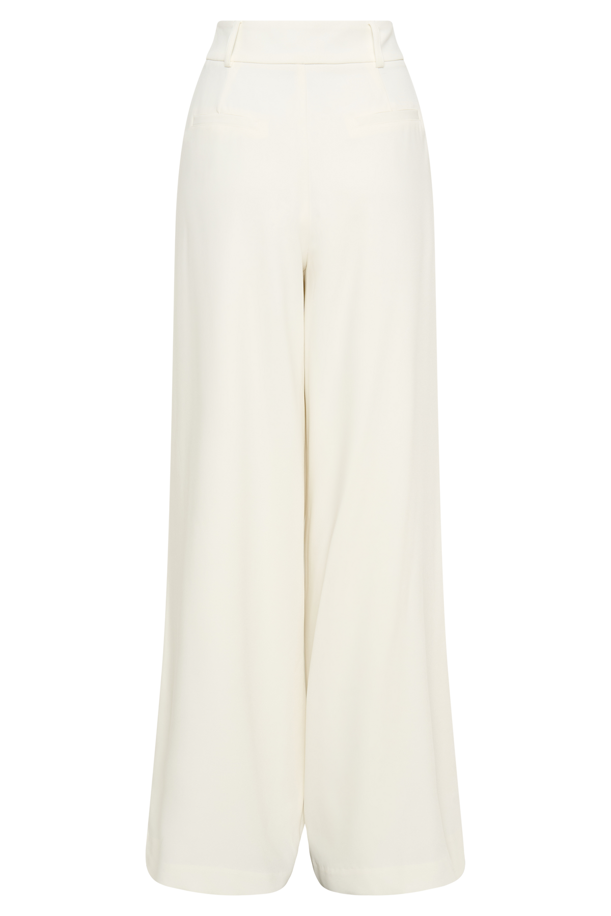 Jacqueline Pleated Wide Leg Pants - Ivory