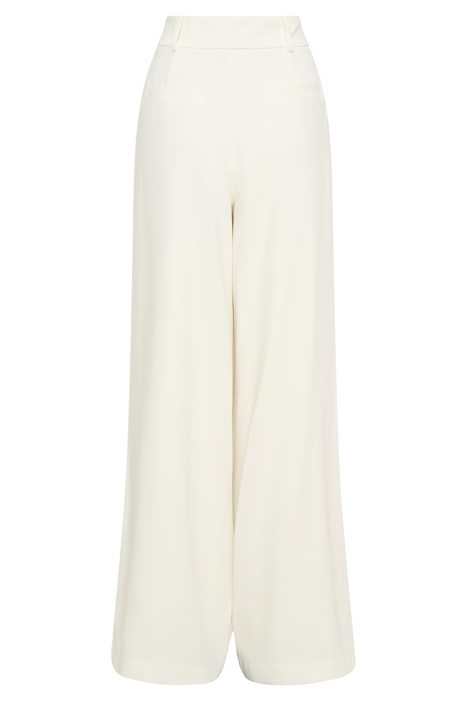 Jacqueline Pleated Wide Leg Pants - Ivory #9