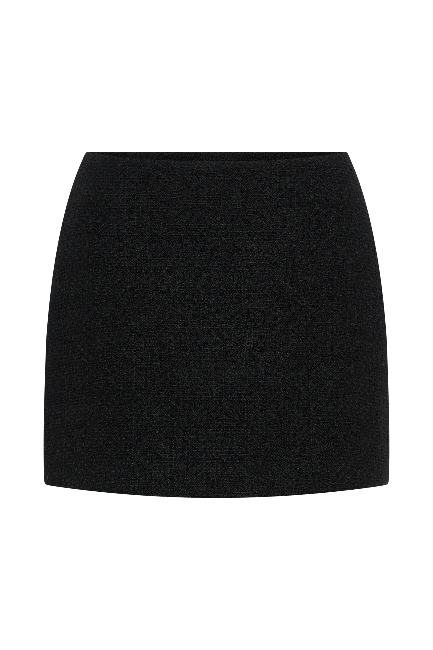 Parisa Boucle Skirt - Black