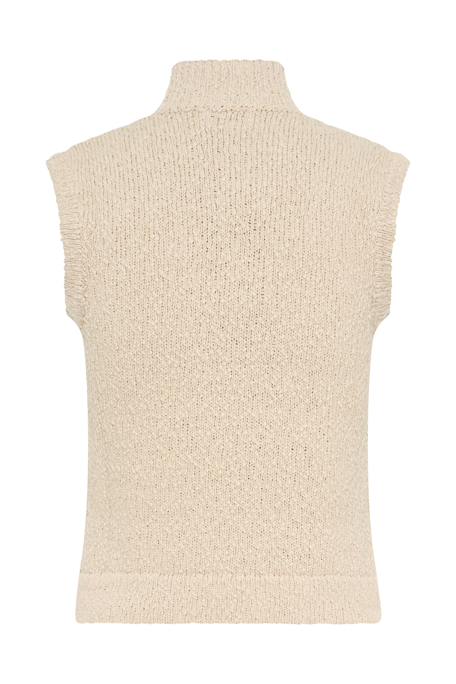 Azalea Sleeveless Knit Top - Wheat #11