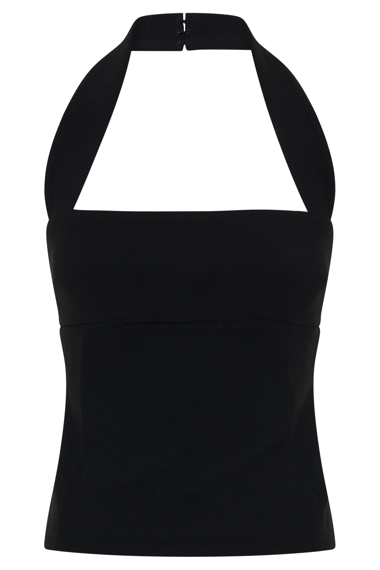 Amelita Suiting Halter Top - Black