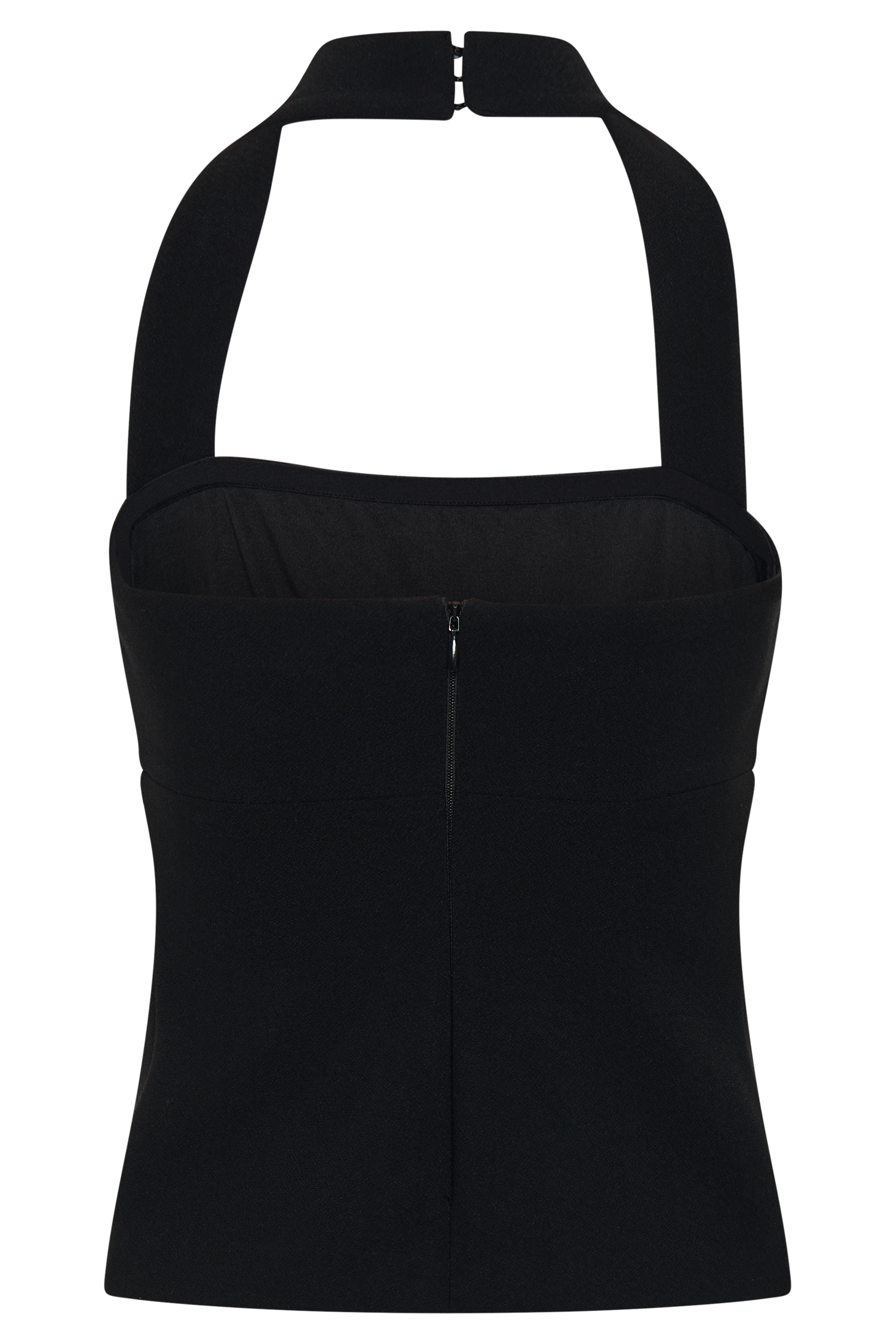 Amelita Suiting Halter Top - Black #6