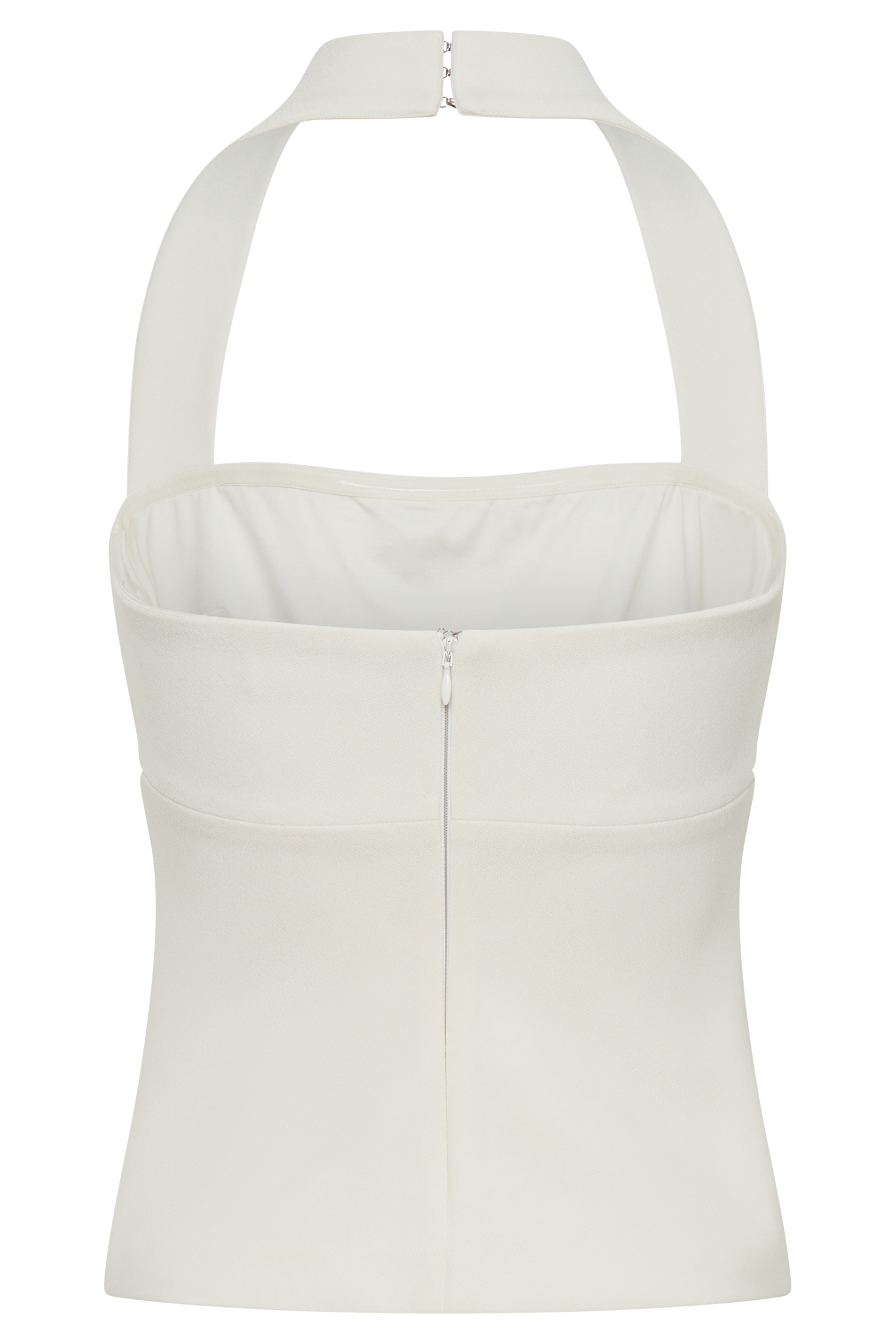 Amelita Suiting Halter Top - Ivory #7