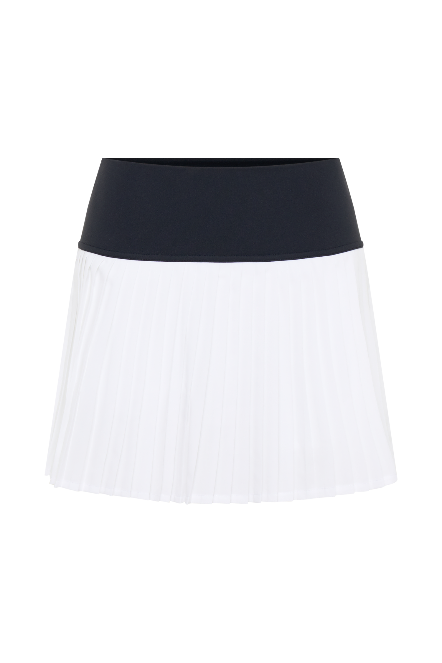 Denver Pleated Active Mini Skirt - Black/White #14