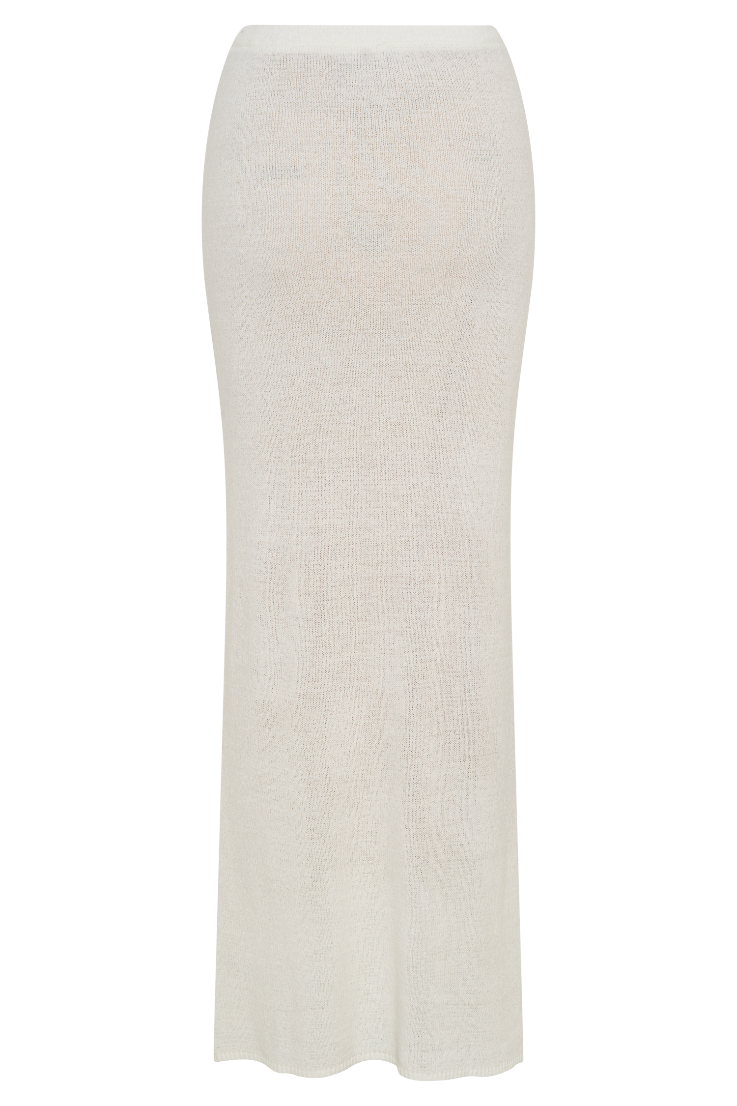 Phoebe Knit Maxi Skirt - Ivory #9