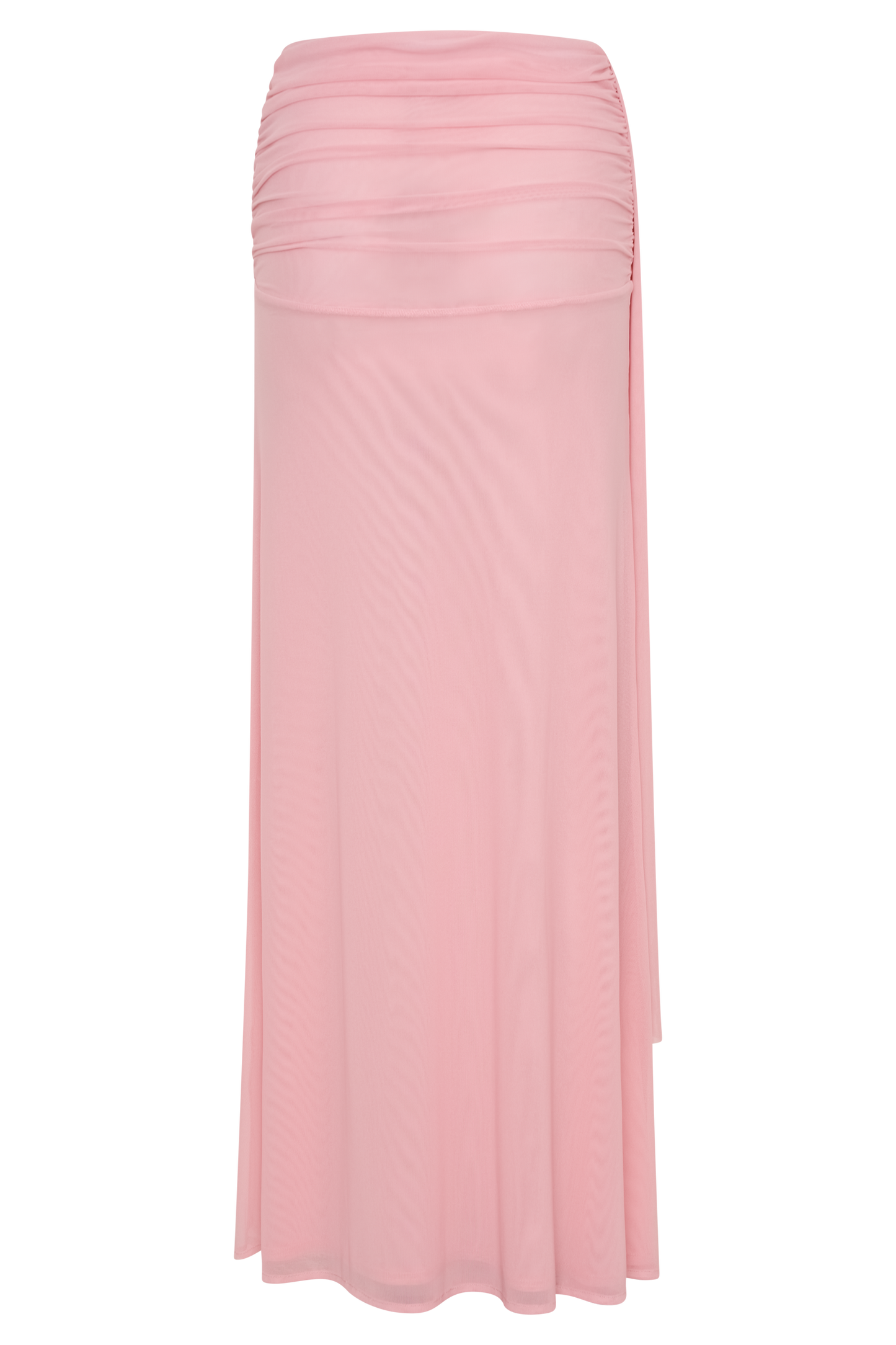 Arna Mesh Maxi Skirt - Candy Pink