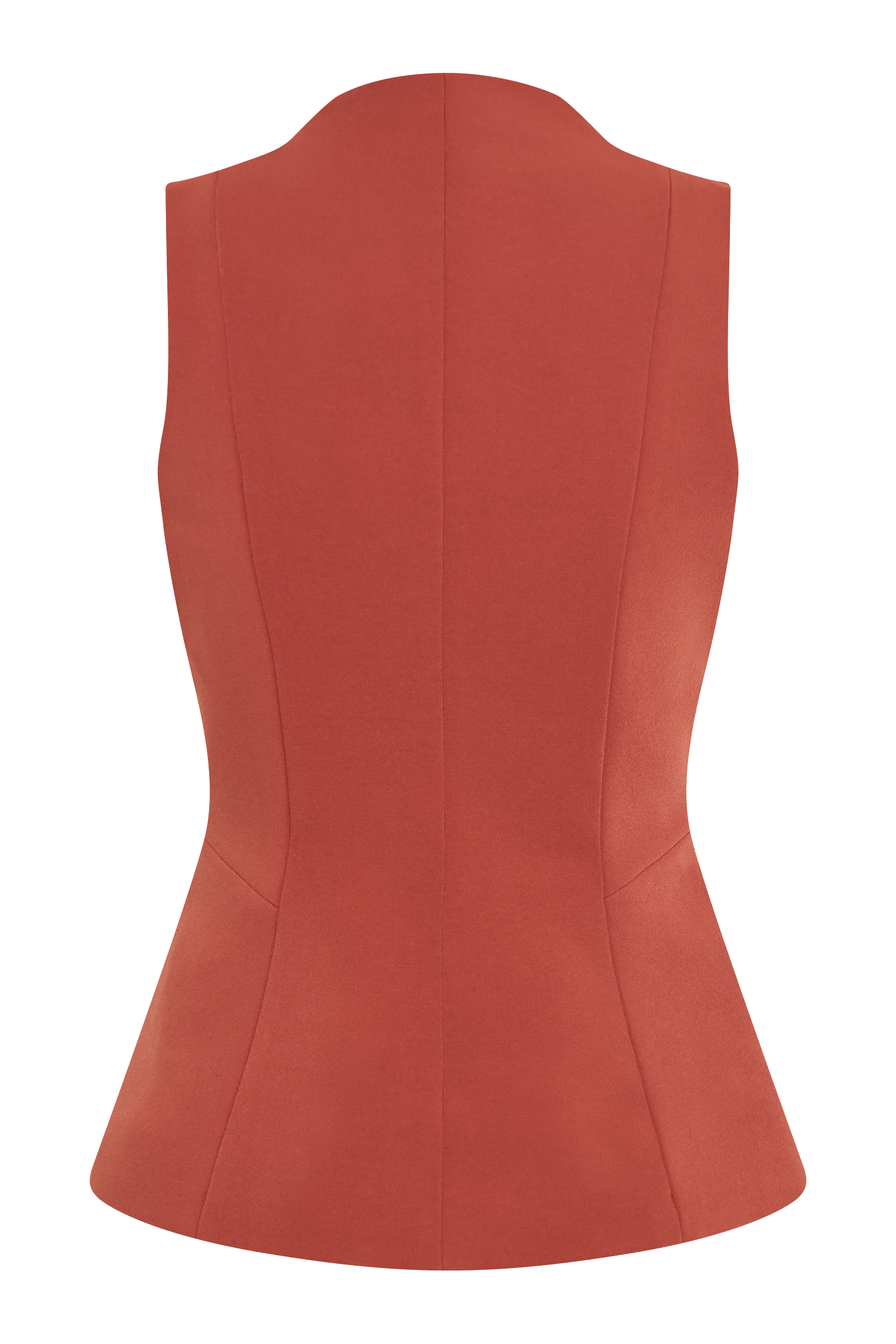 Melinda Structured Vest Top - Chilli #9