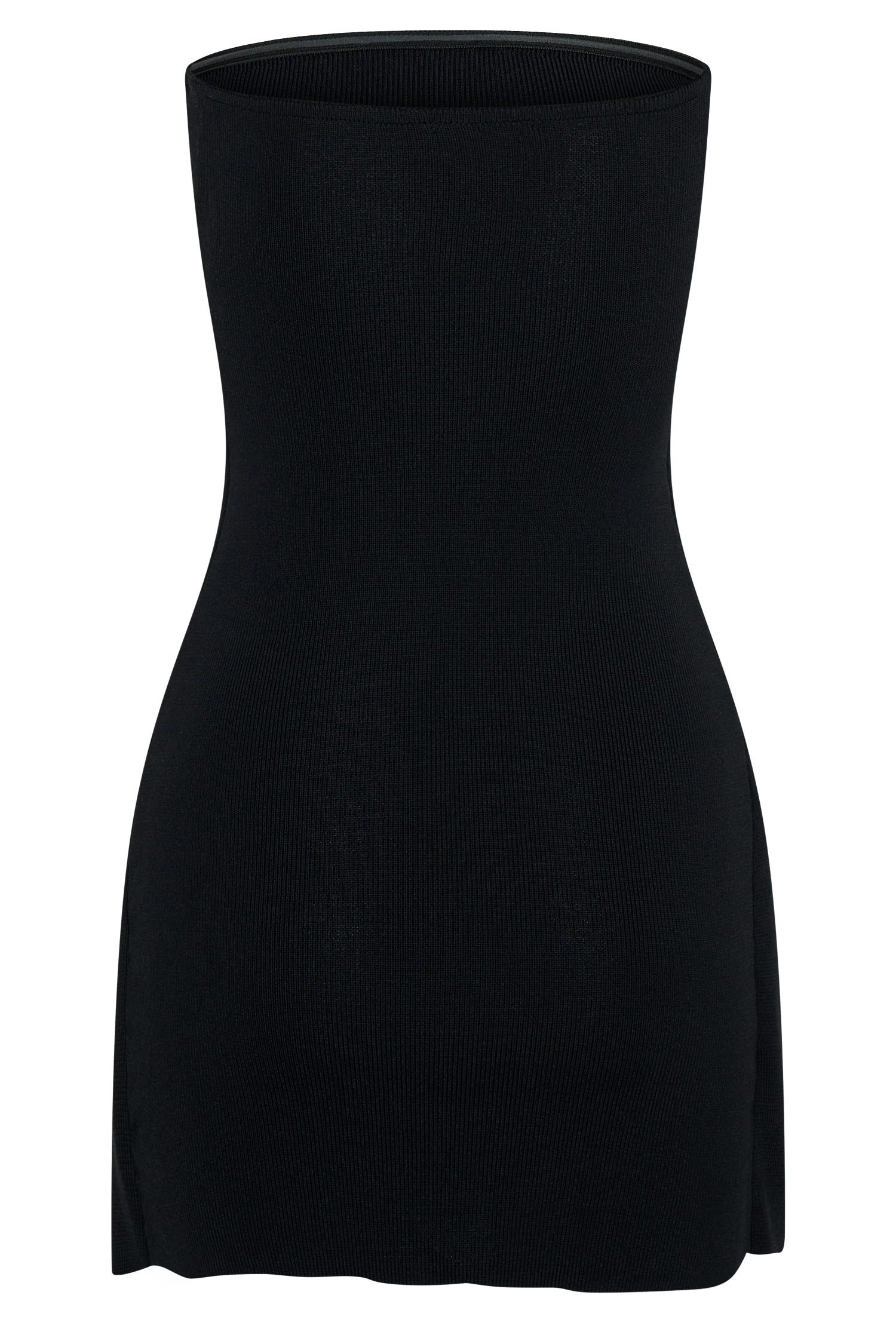 Rian Strapless Knit Mini Dress - Black #6