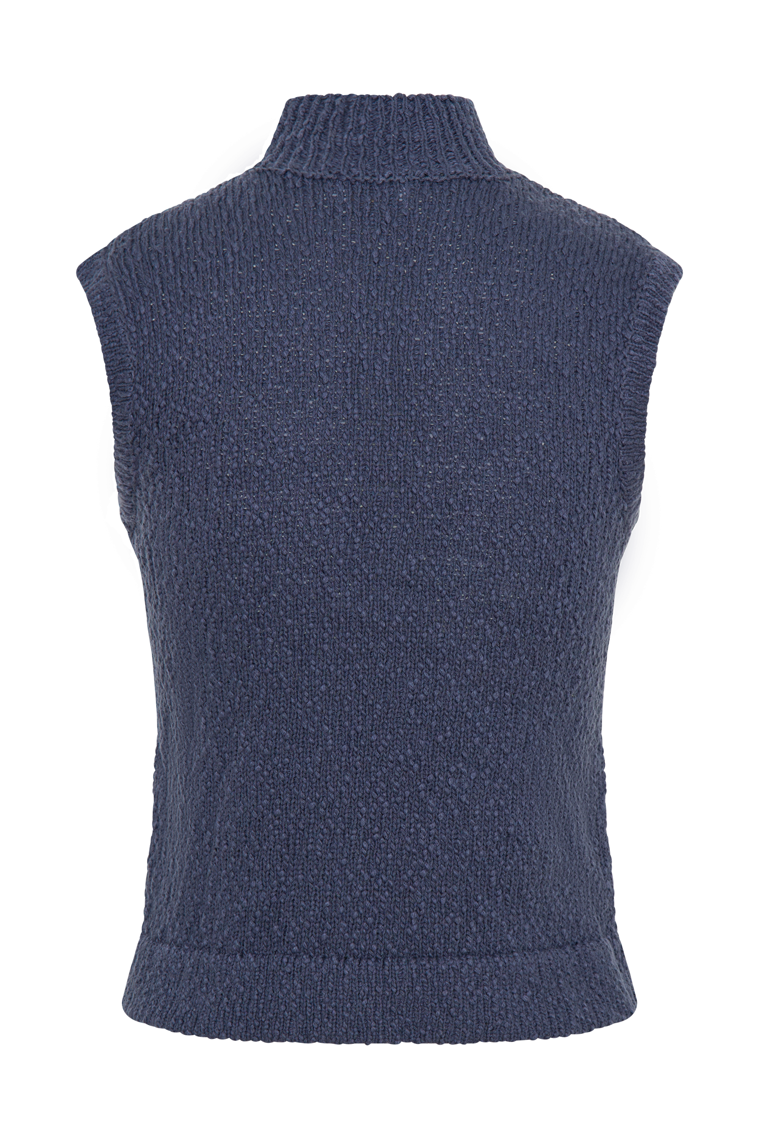 Azalea Sleeveless Knit Top - Steel #7