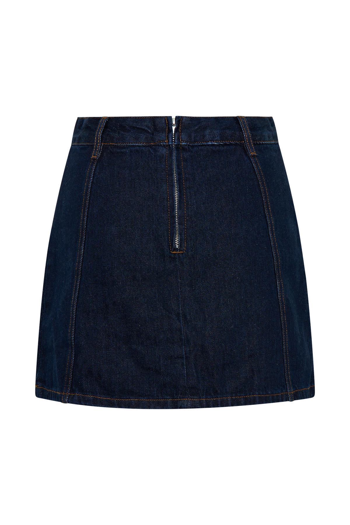 Rosalyn Mini Denim Skort - Indigo Blue #11