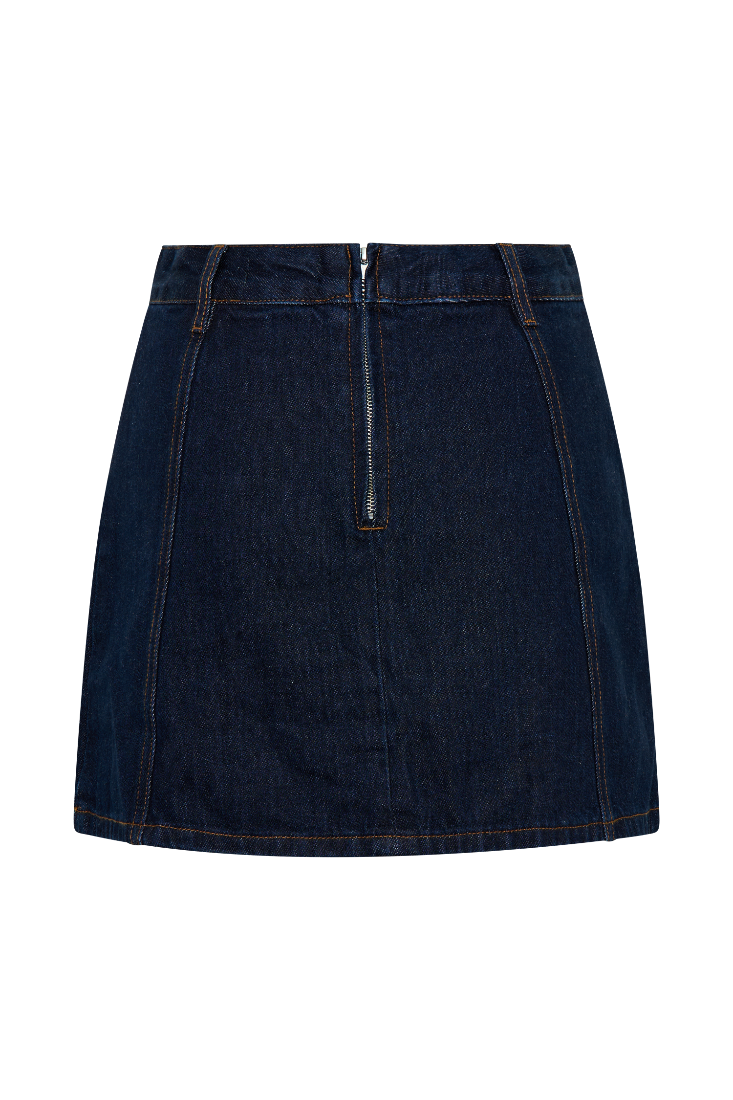 Rosalyn Mini Denim Skort - Indigo Blue #11