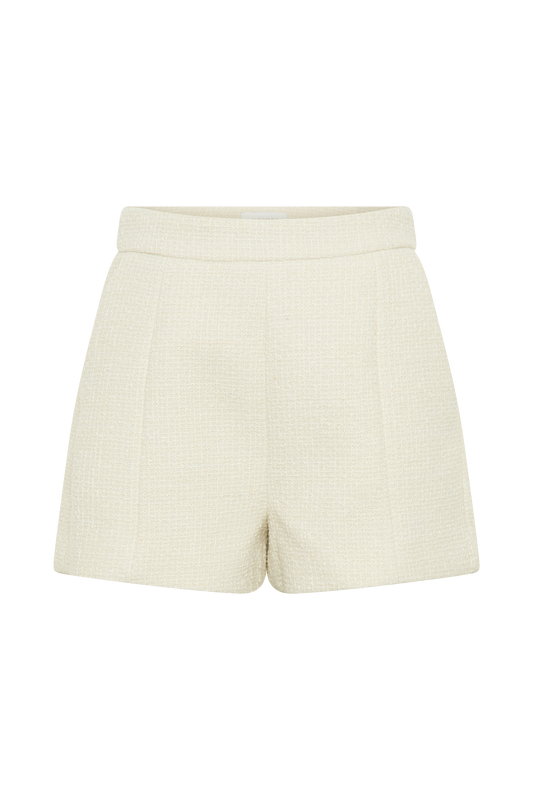 Parker Boucle Shorts - Ivory