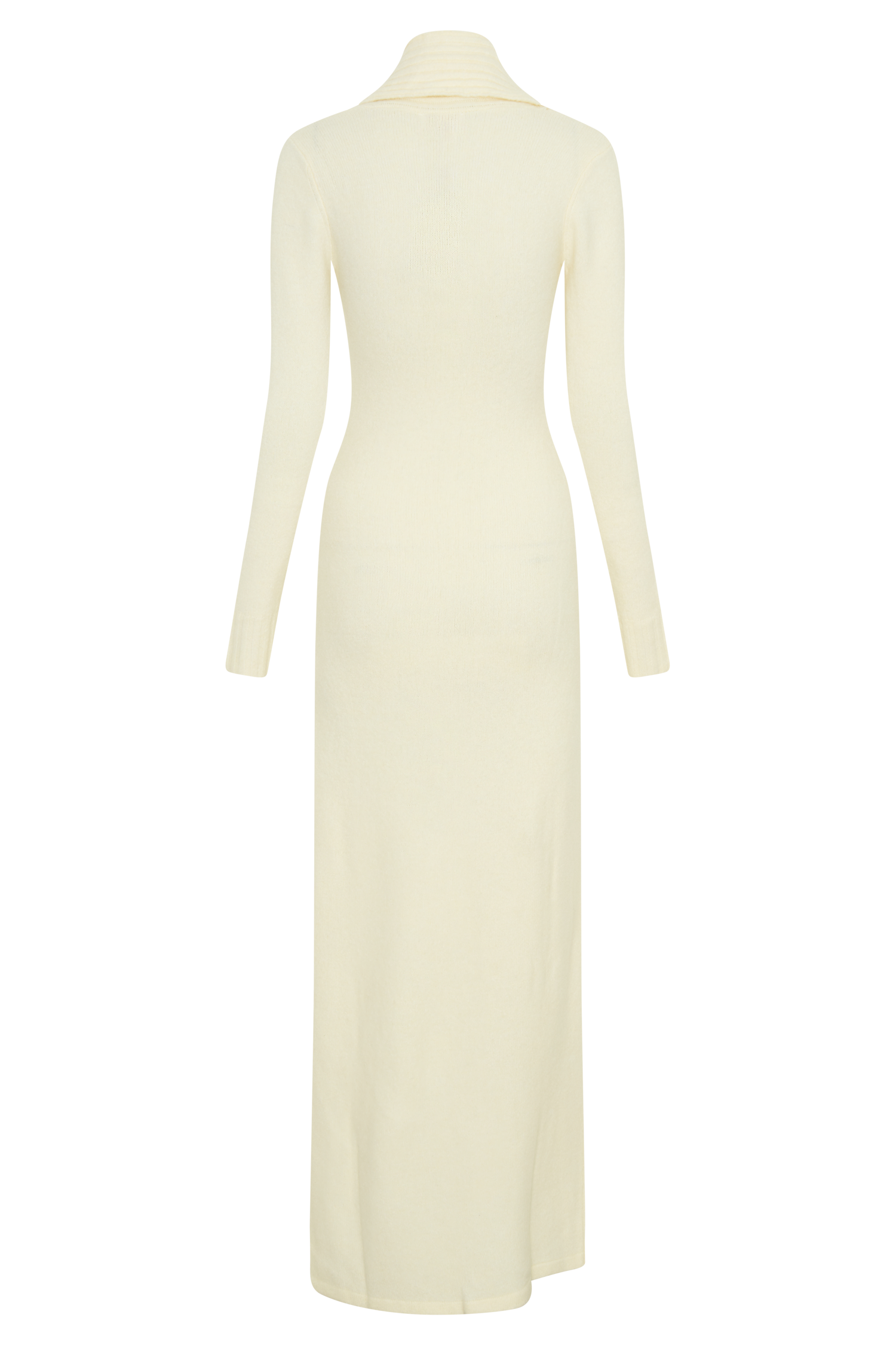 Alessandra Reversible Knit Maxi Dress - Ivory Marle #8