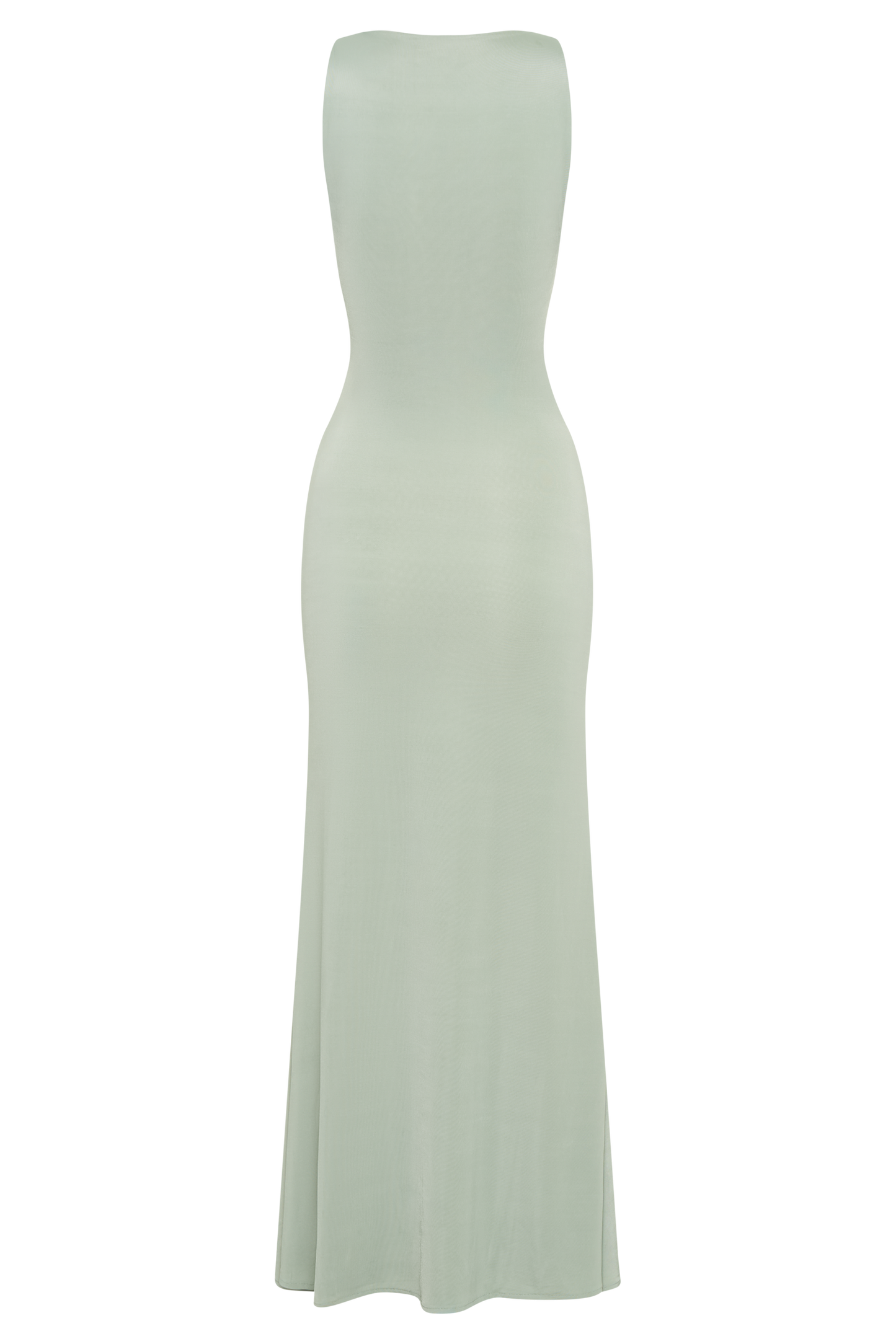 Beck Plunge Maxi Dress With Floral Hardware - Basil