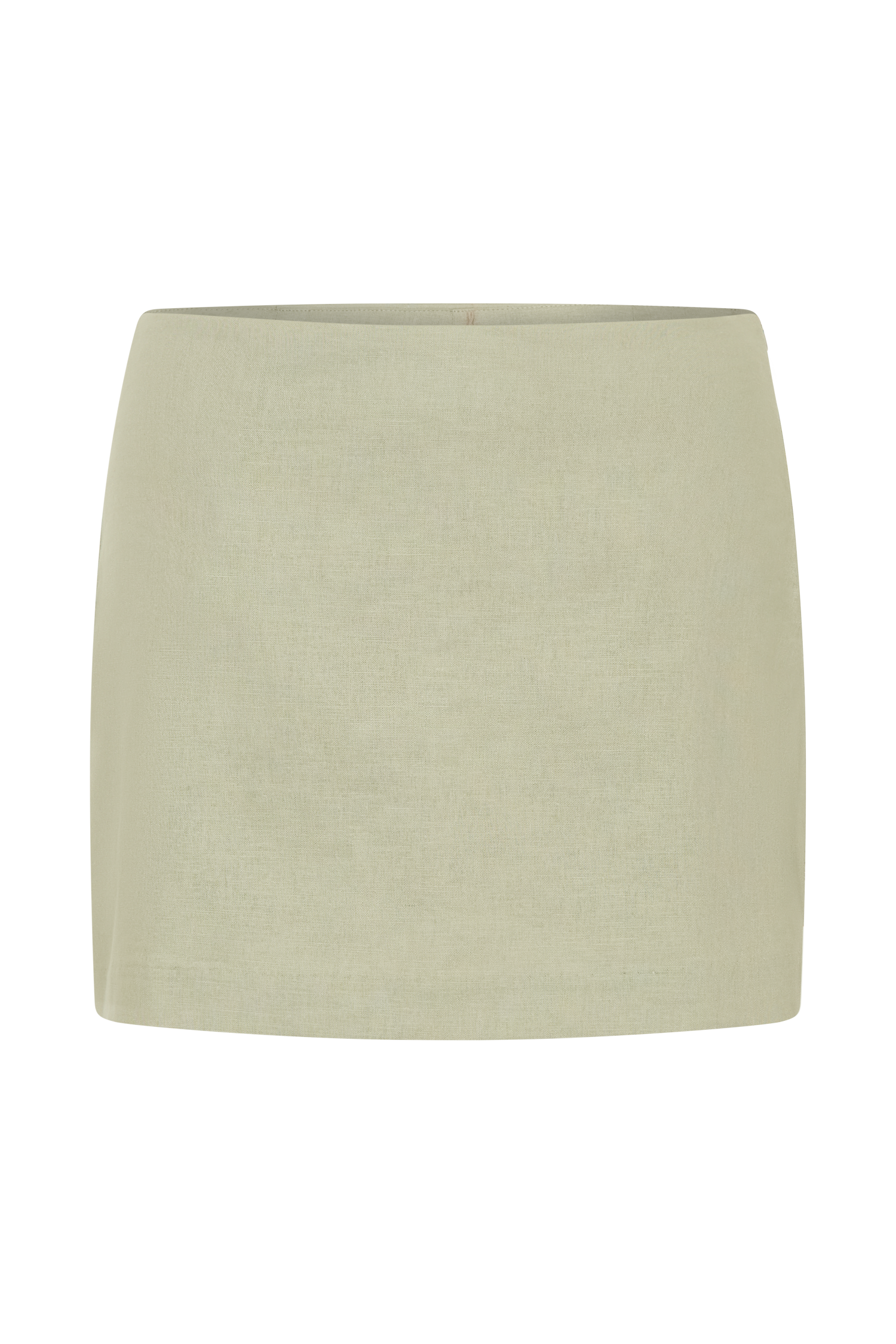 Ciara Linen Mini Skort - Basil #11