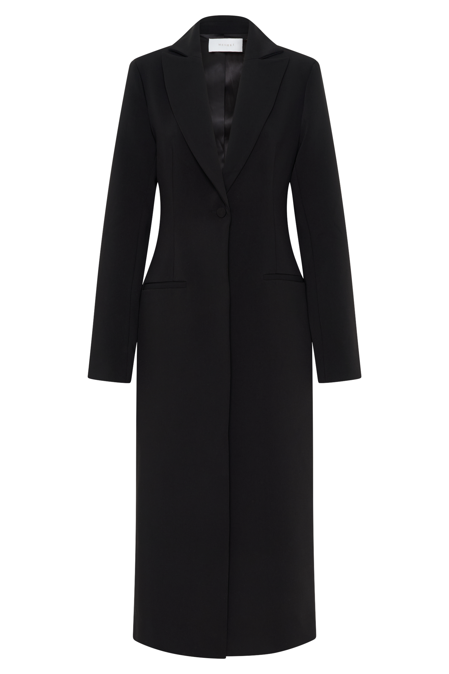 Caviar Suiting Coat - Black