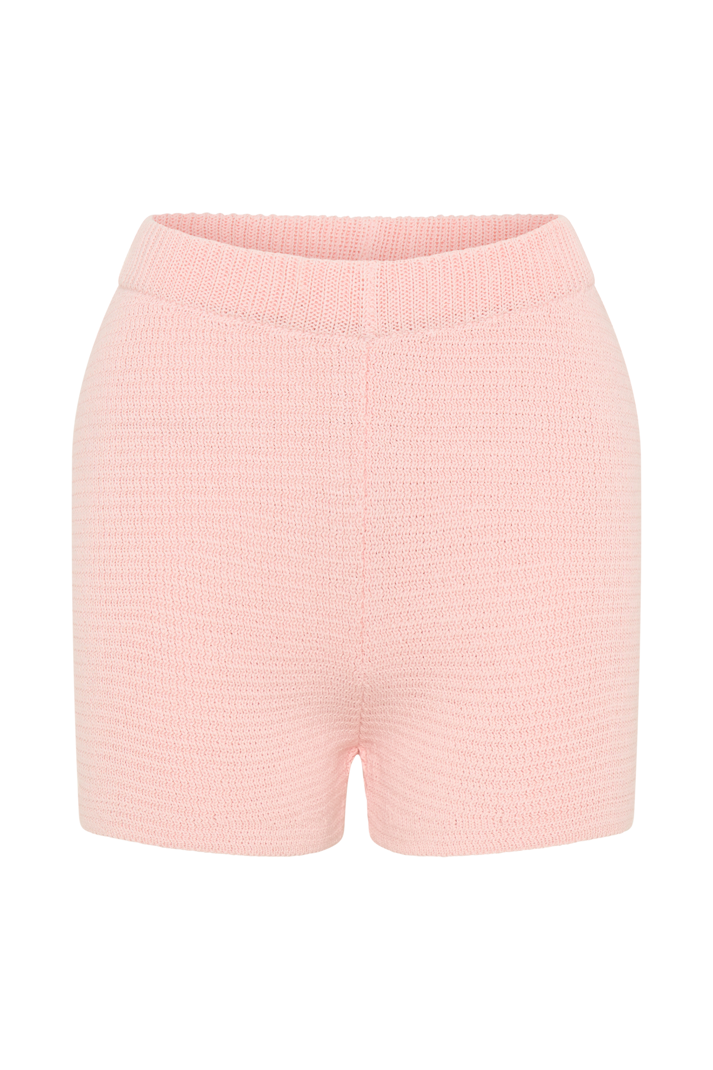 Noah Knit Shorts - Baby Pink