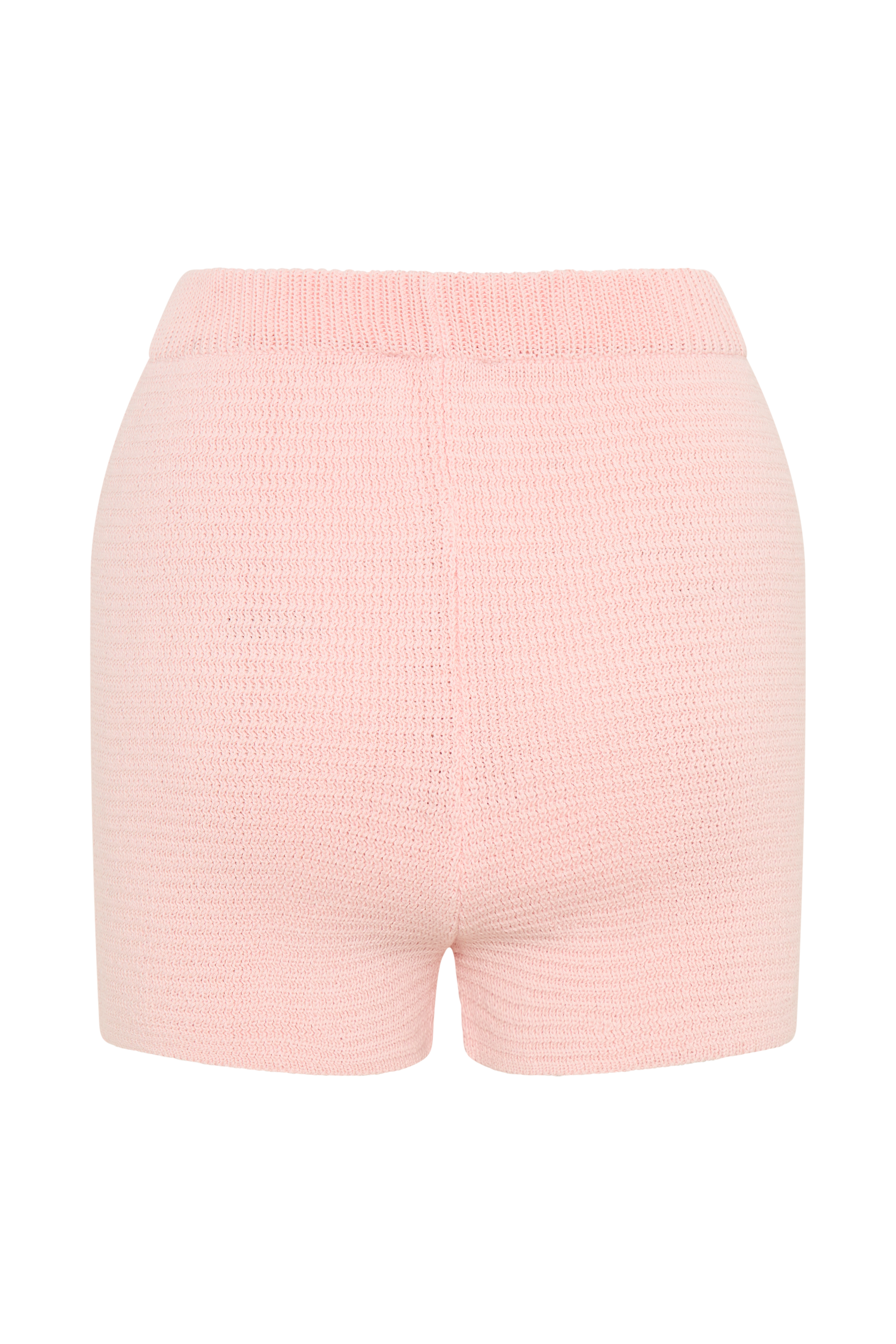 Noah Knit Shorts - Baby Pink #7