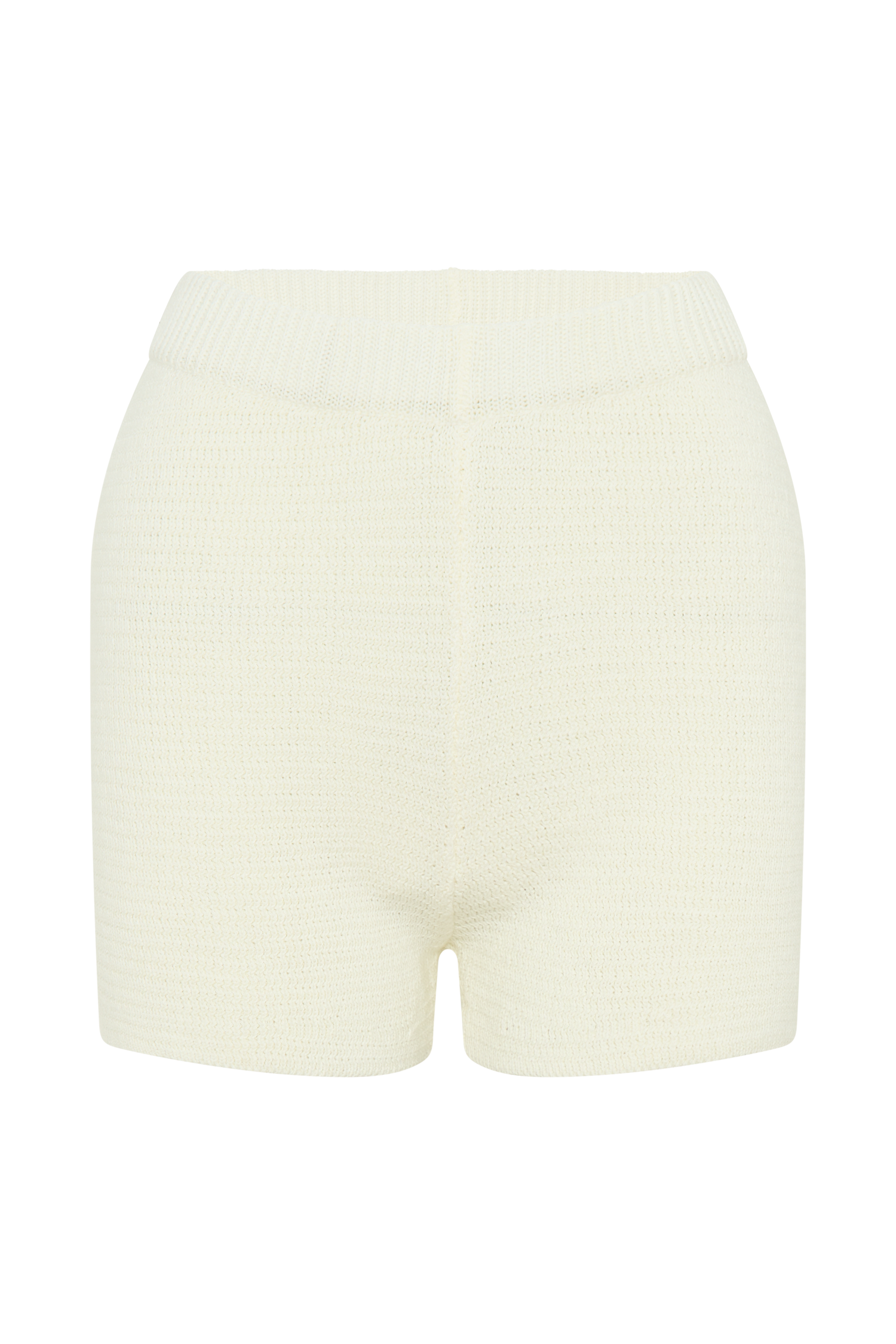 Noah Knit Shorts - Ivory #8