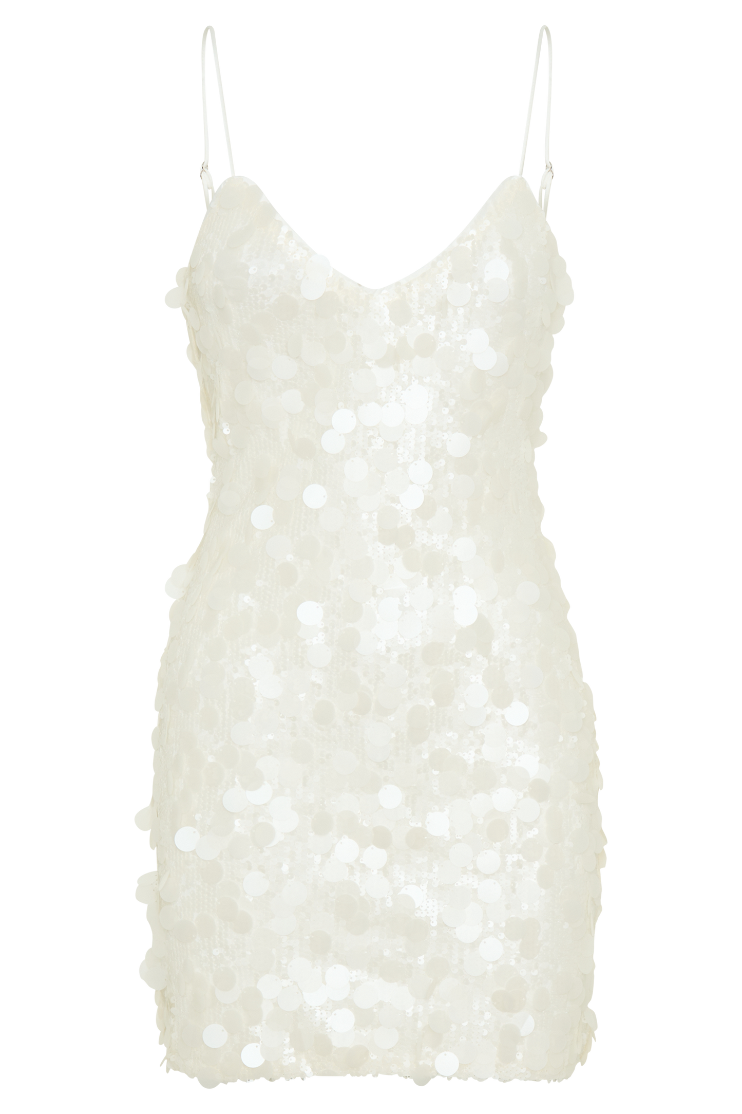 Romilly Sequin Mini Dress - Ivory