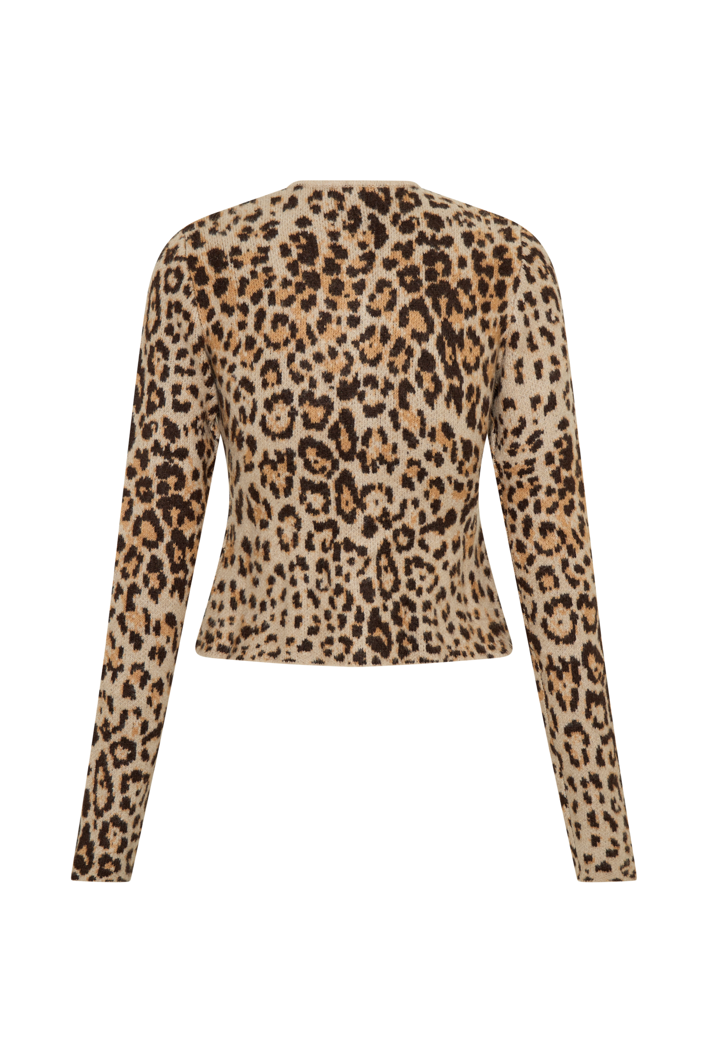 Marissa Knit Cardigan - Leopard Print