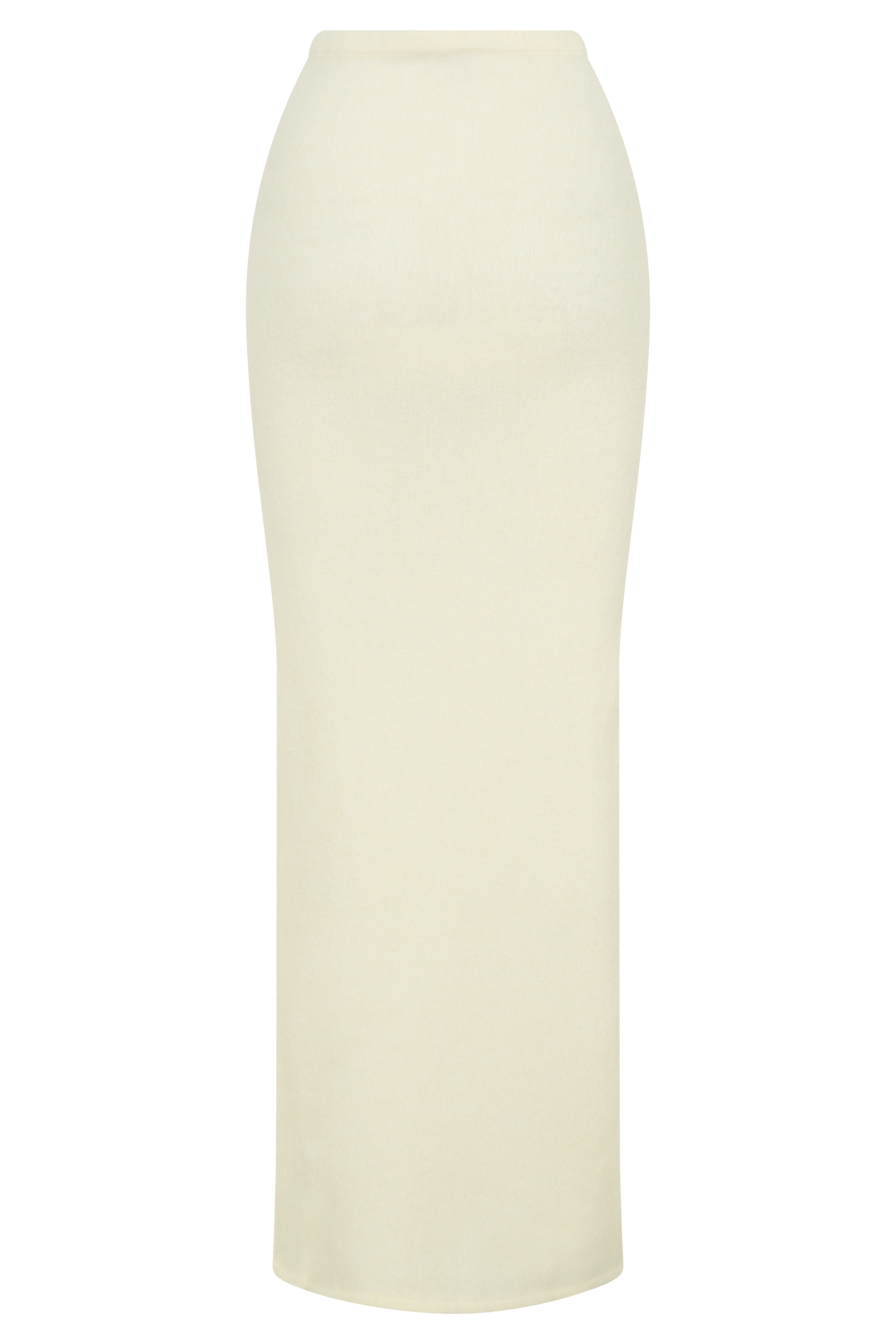 Elise Knit Maxi Skirt - Ivory Marle #7