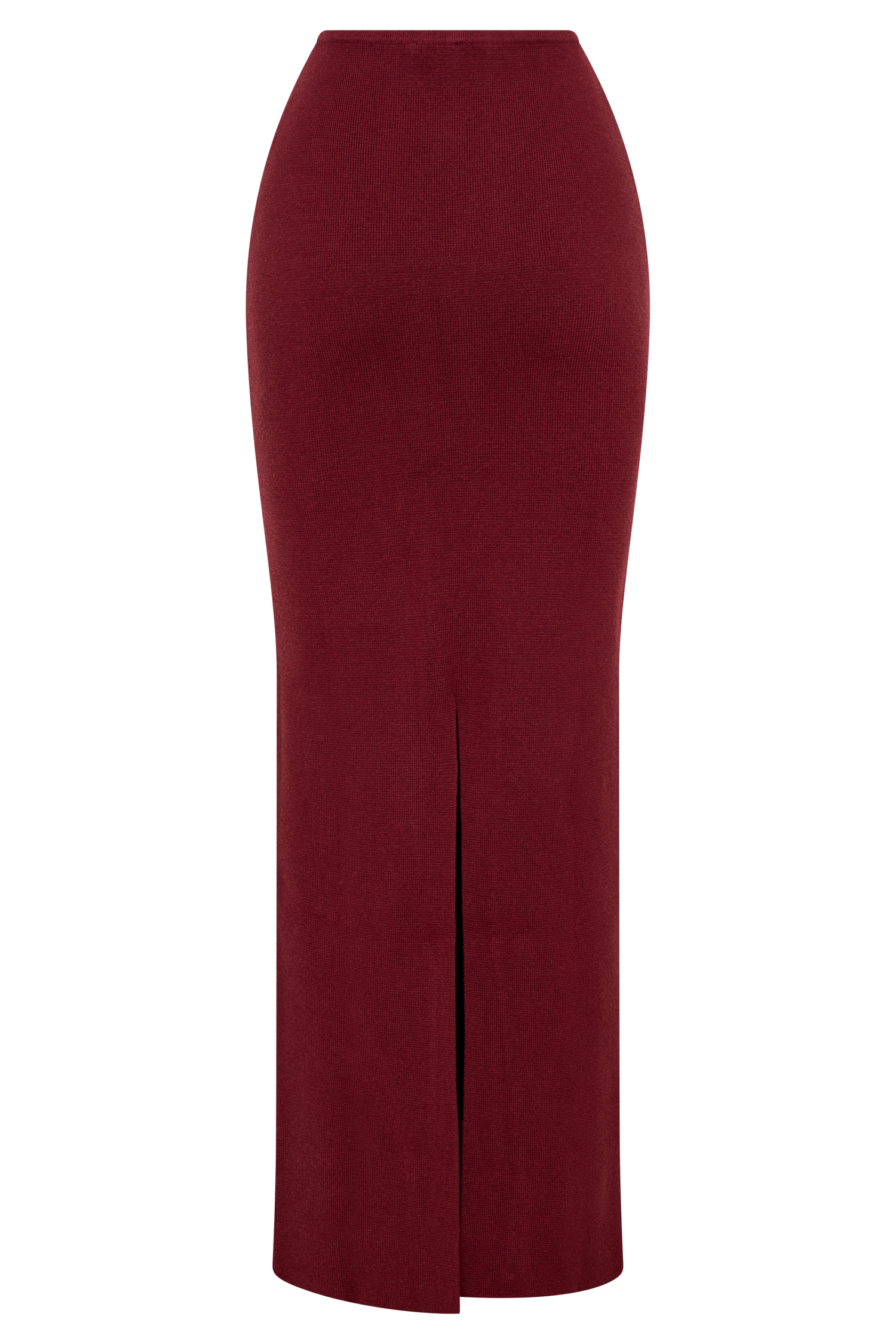 Kyle Knit Maxi Skirt - Cherry Red #6