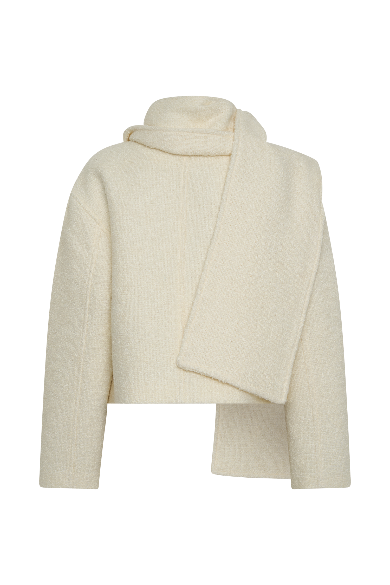 Bree Scarf And Jacket - Ivory #11