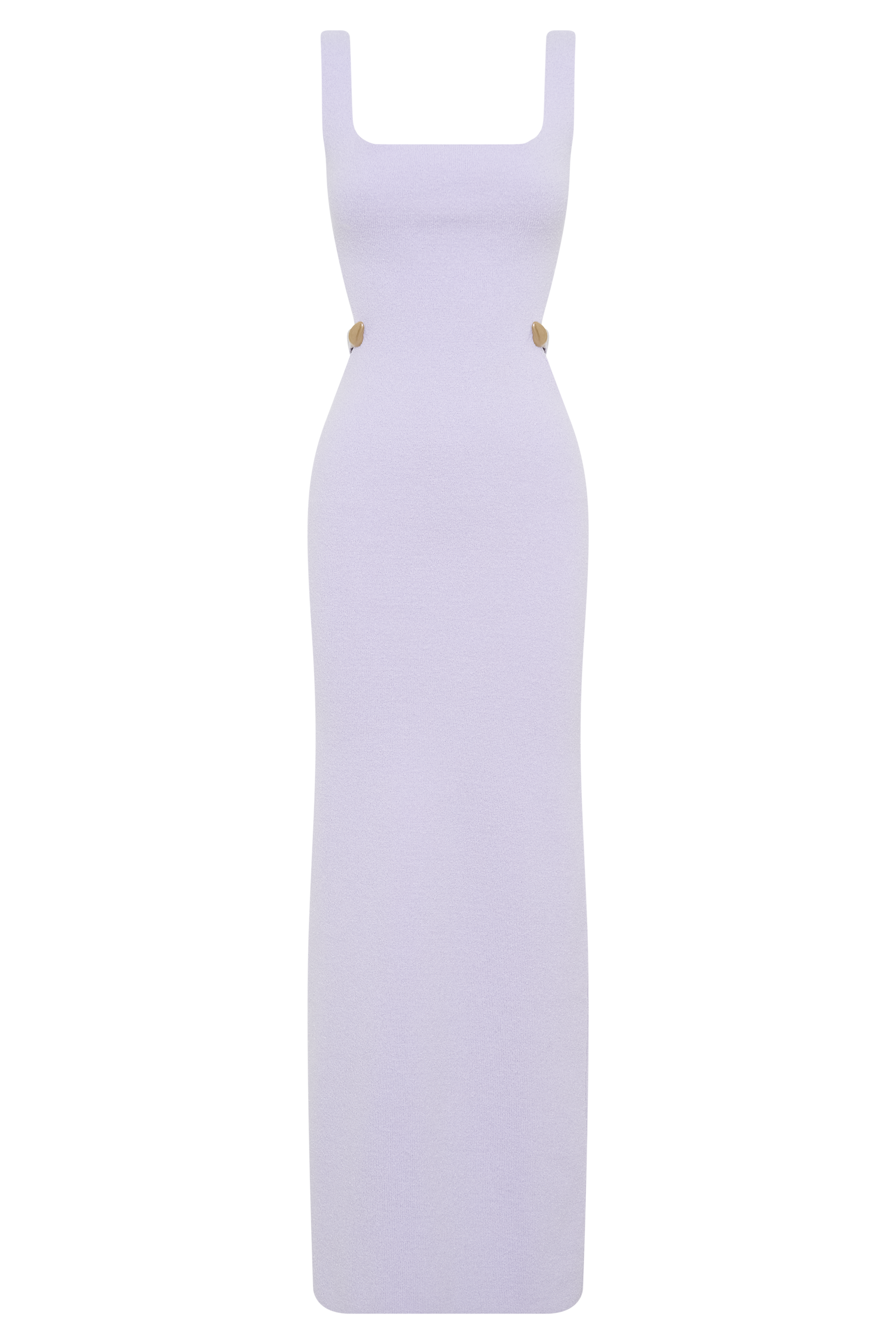 Alysanne Cut Out Knit Maxi Dress - Lilac #8