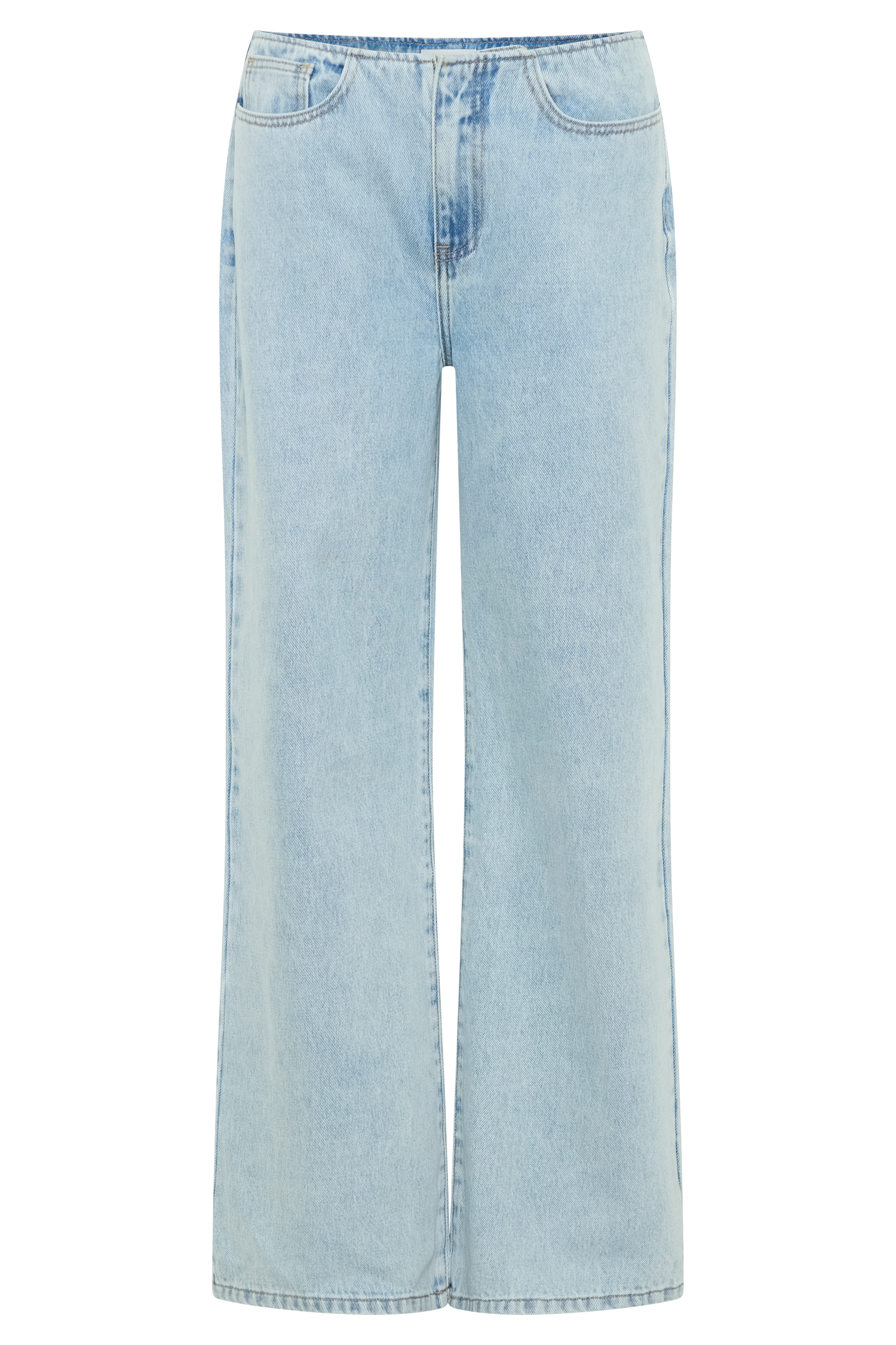Caitlin Mid Rise Denim Jeans - Light Blue #9