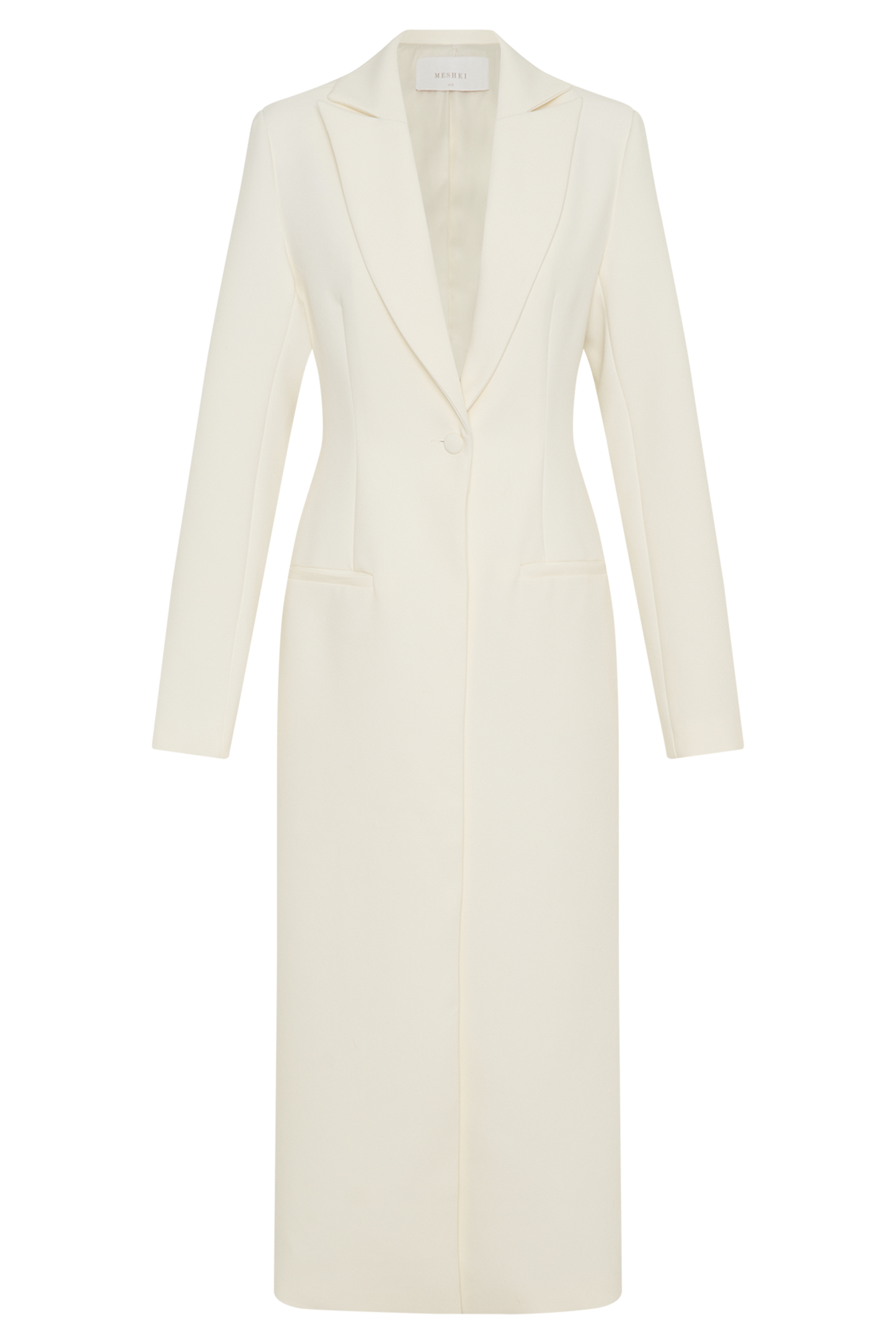 Caviar Suiting Coat - Ivory