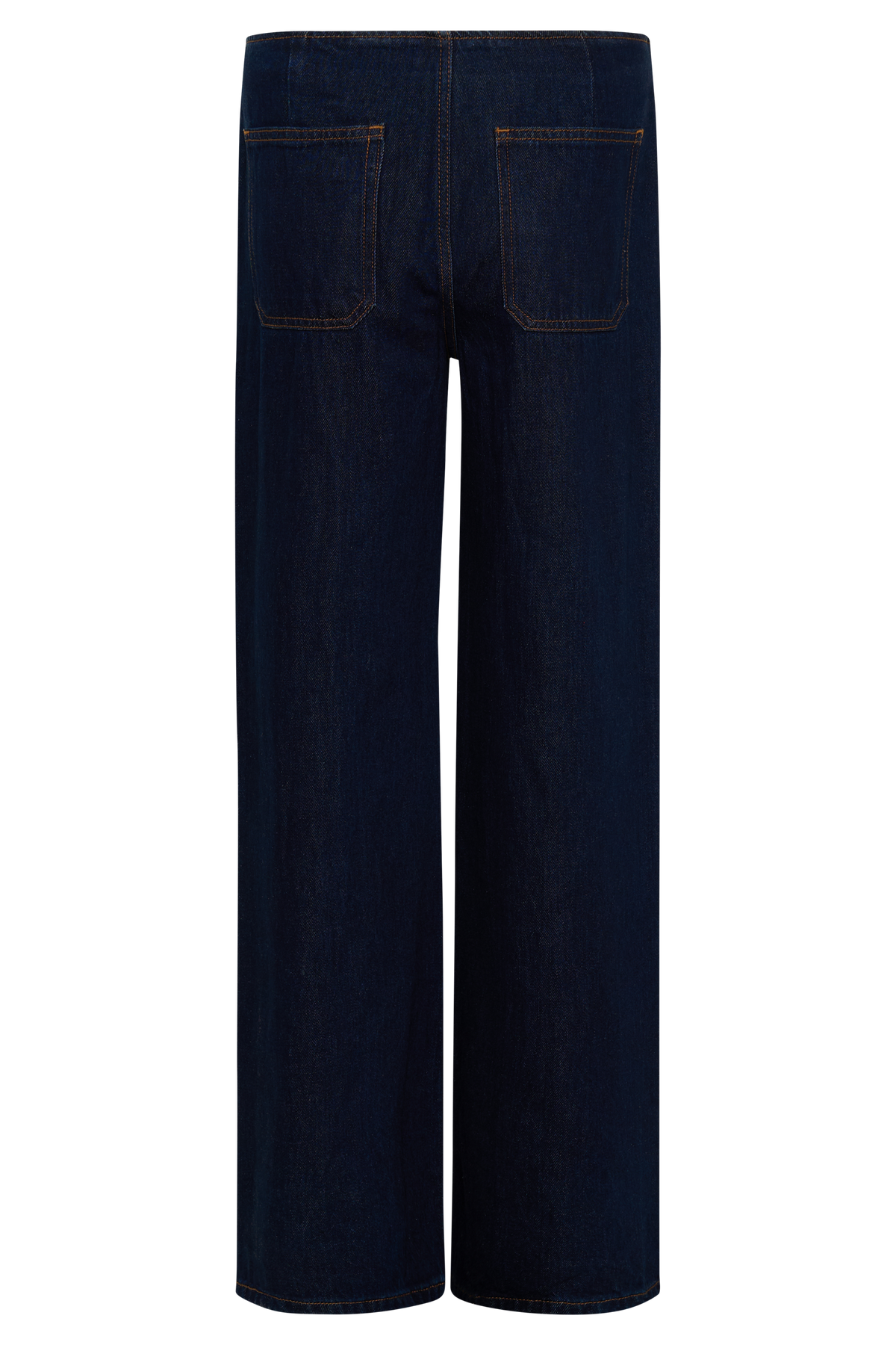 Caitlin Mid Rise Denim Jeans - Indigo Blue