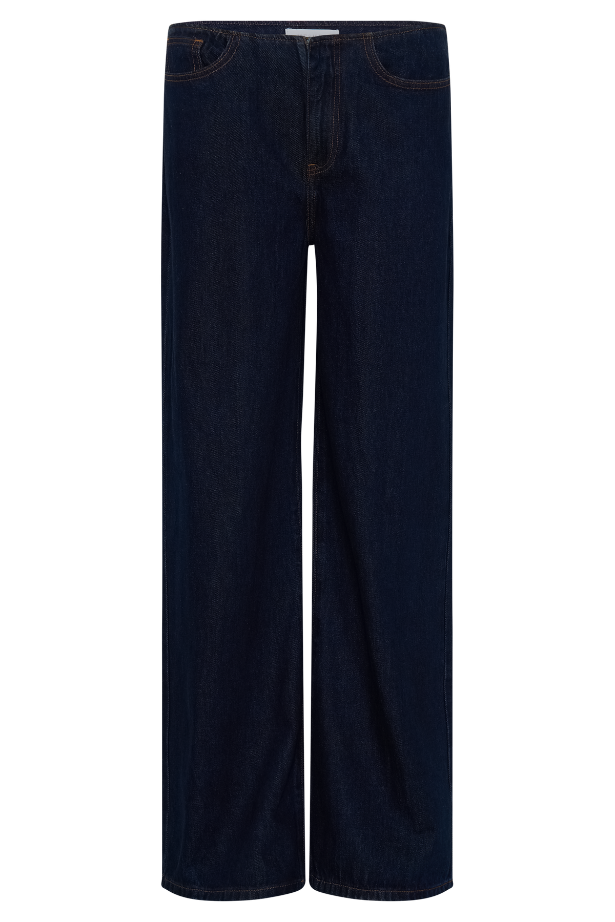 Caitlin Mid Rise Denim Jeans - Indigo Blue