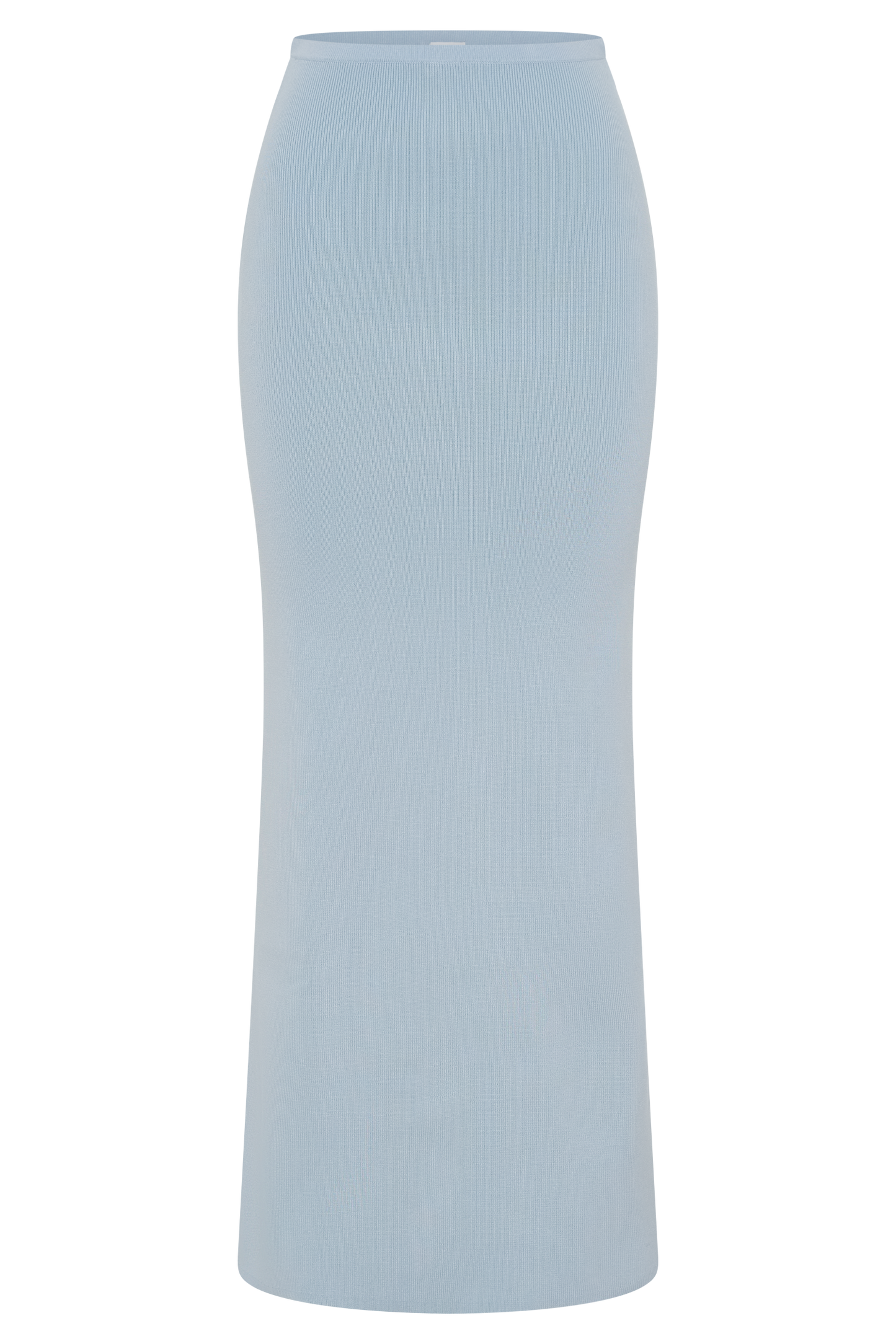 Maxine Knit Maxi Skirt - Light Blue