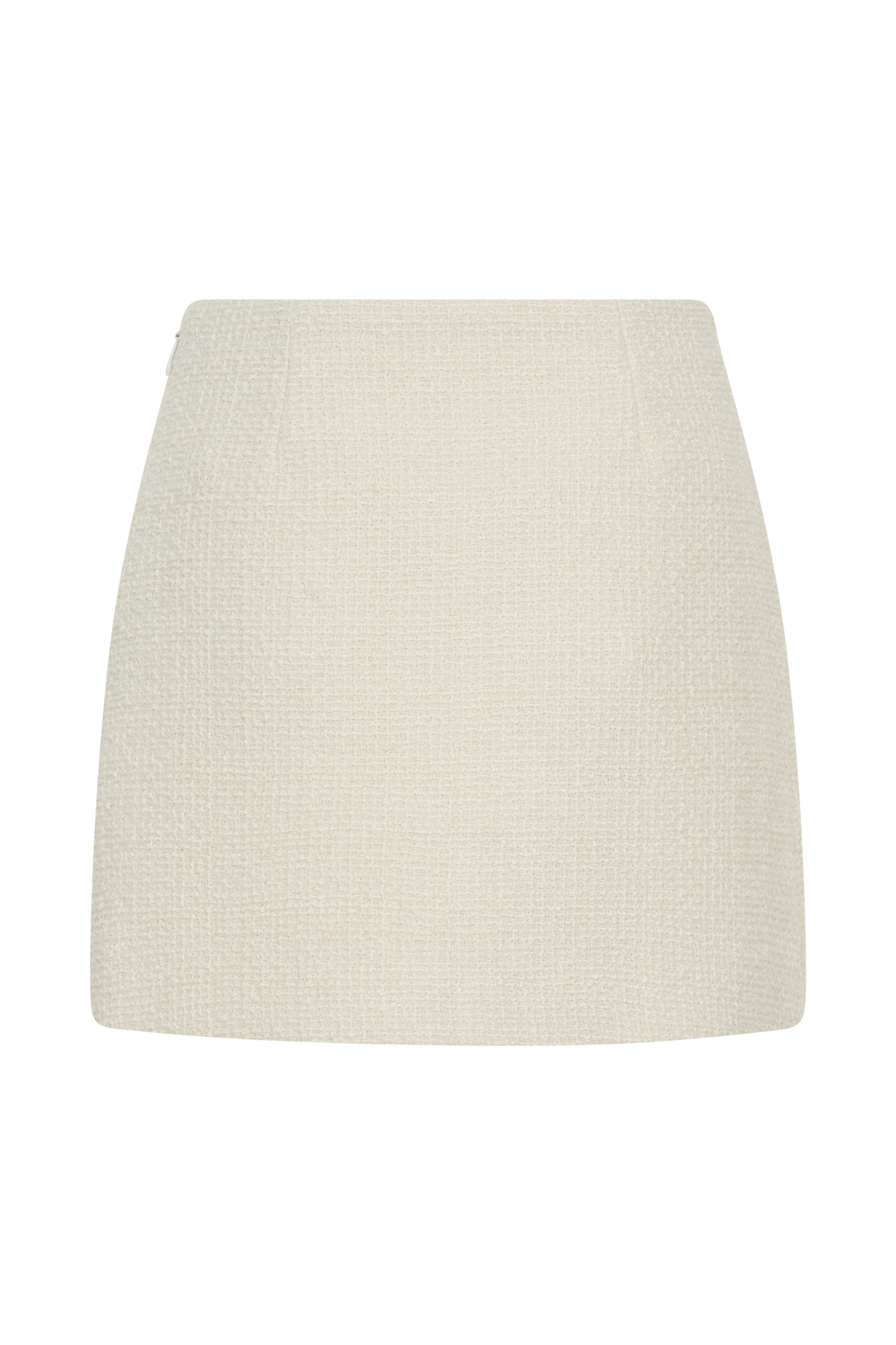 Camilla Boucle Mini Skirt - Ivory